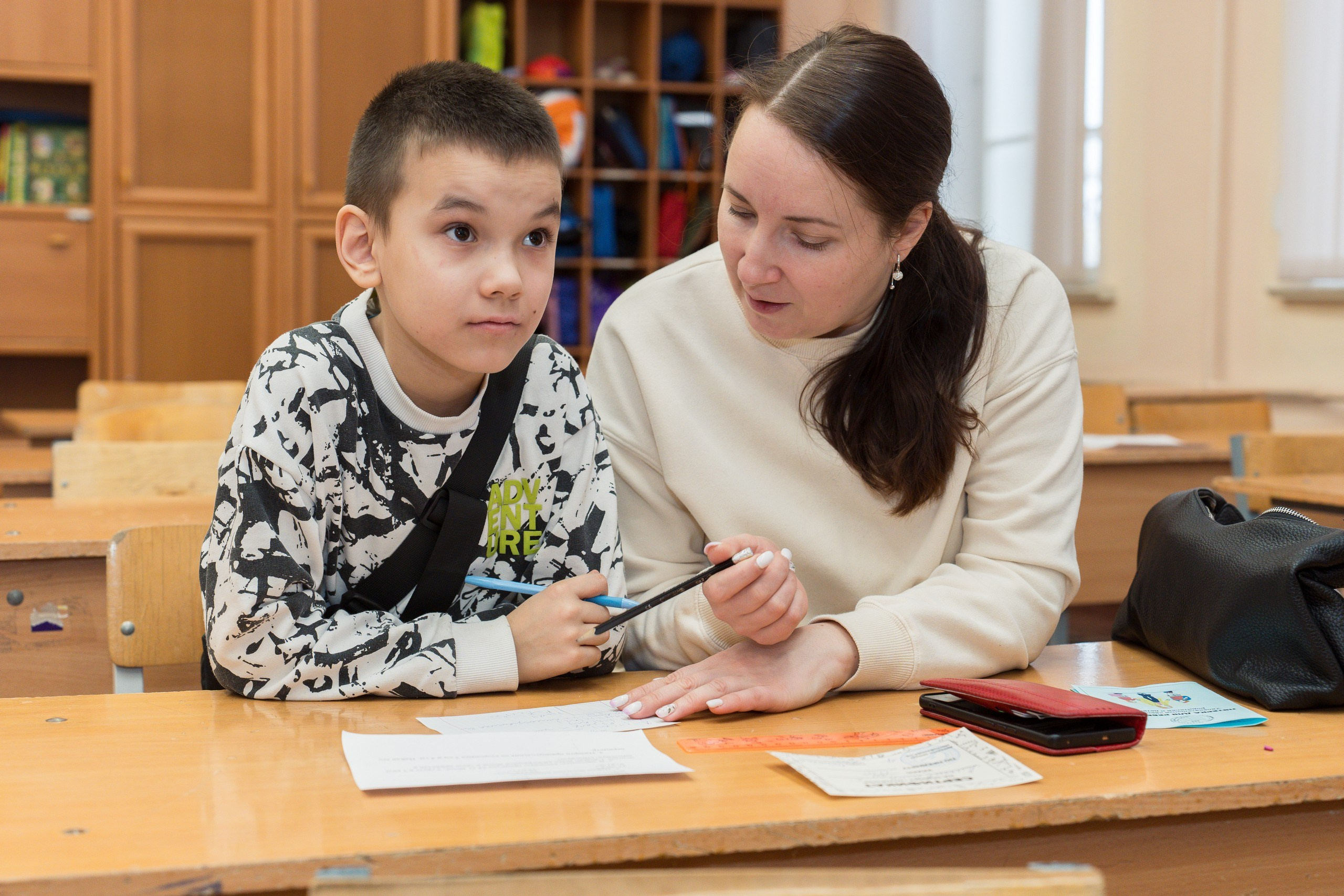Пятёрка для ребёнка. Репортажная съёмка в Санкт-Петербурге, Константин Петров