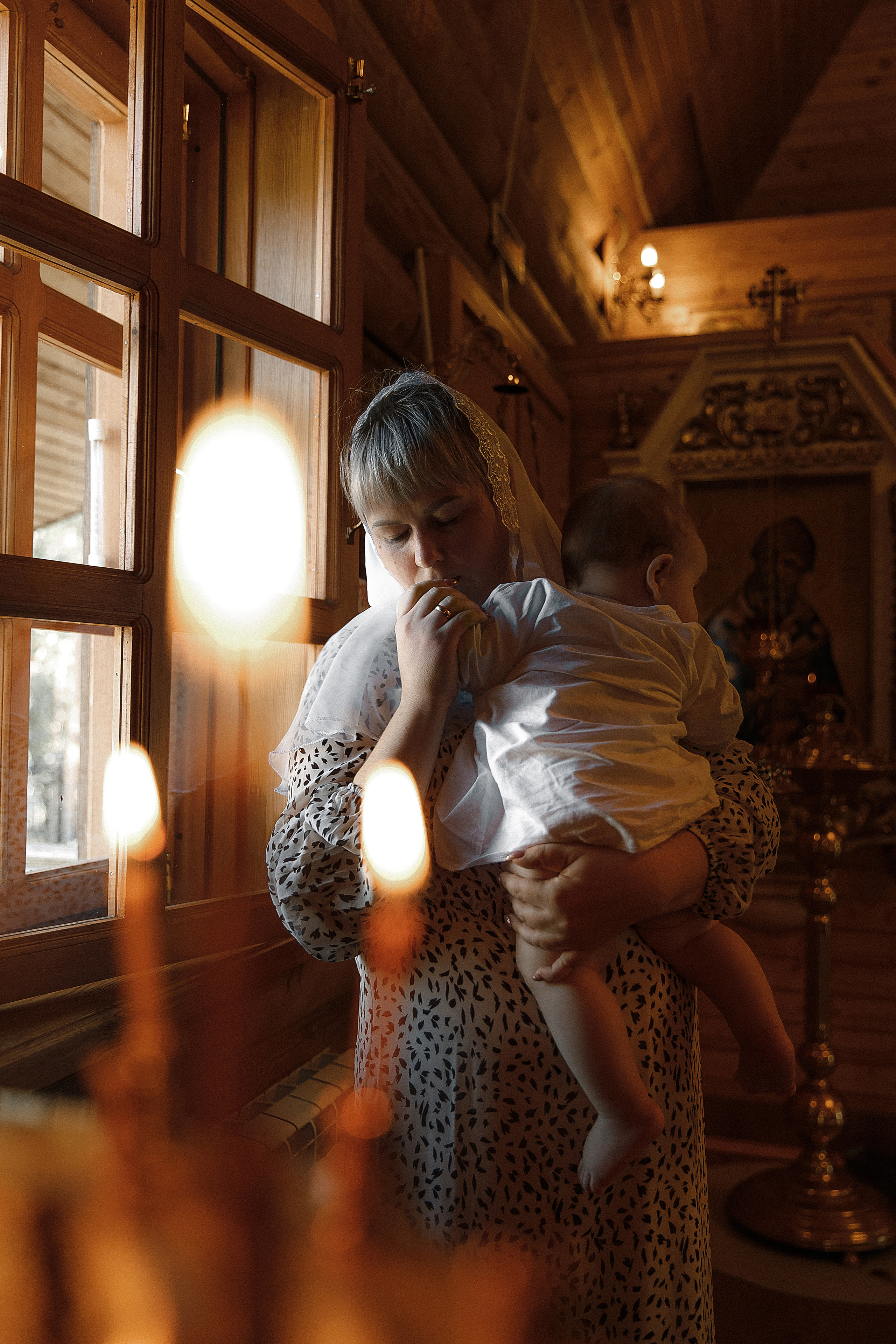 Крещение в Храме Рождества Пресвятой Богородицы. Свадебный и семейный фотограф в Саратове Виолетта Привалова