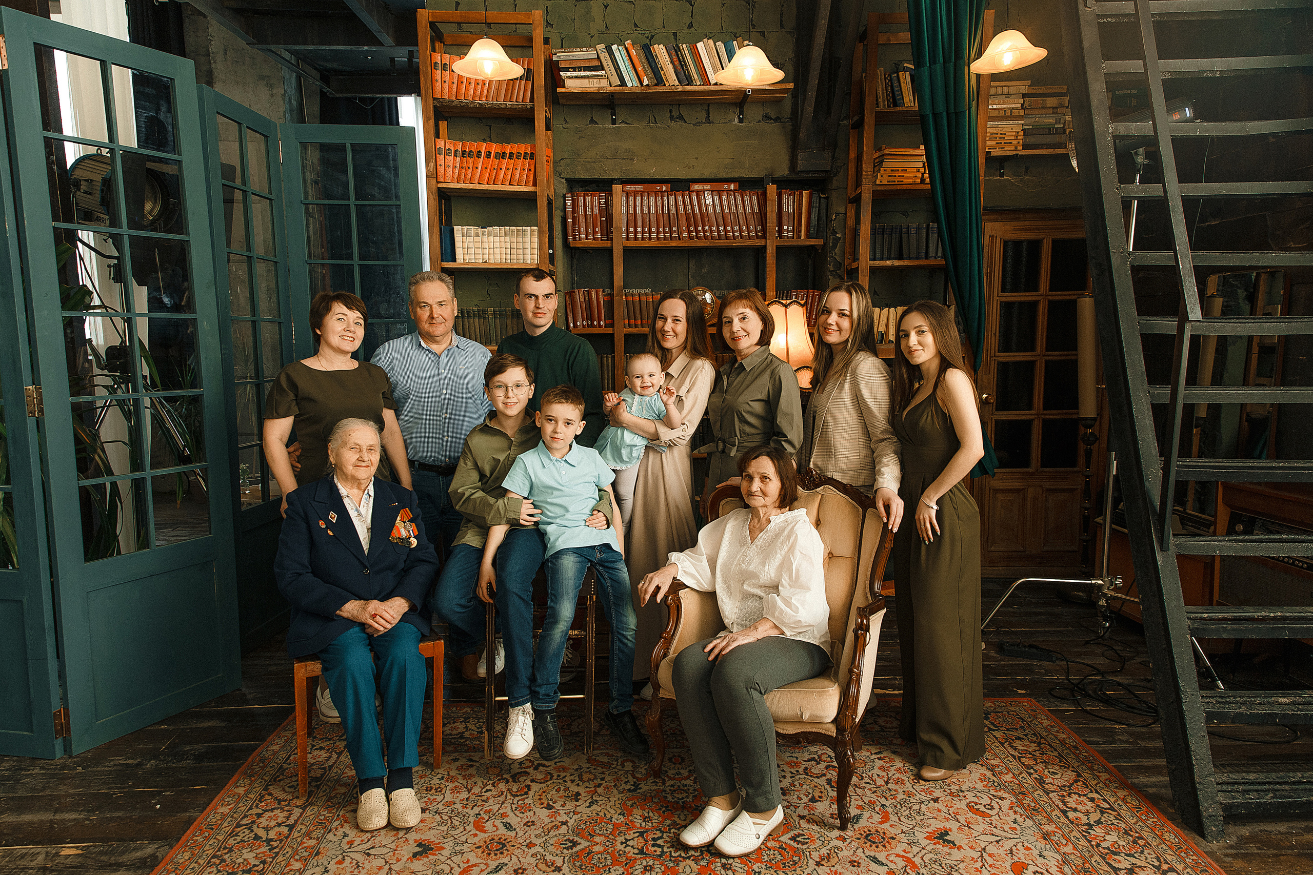 Большая семья. Свадебный и семейный фотограф в Саратове Виолетта Привалова