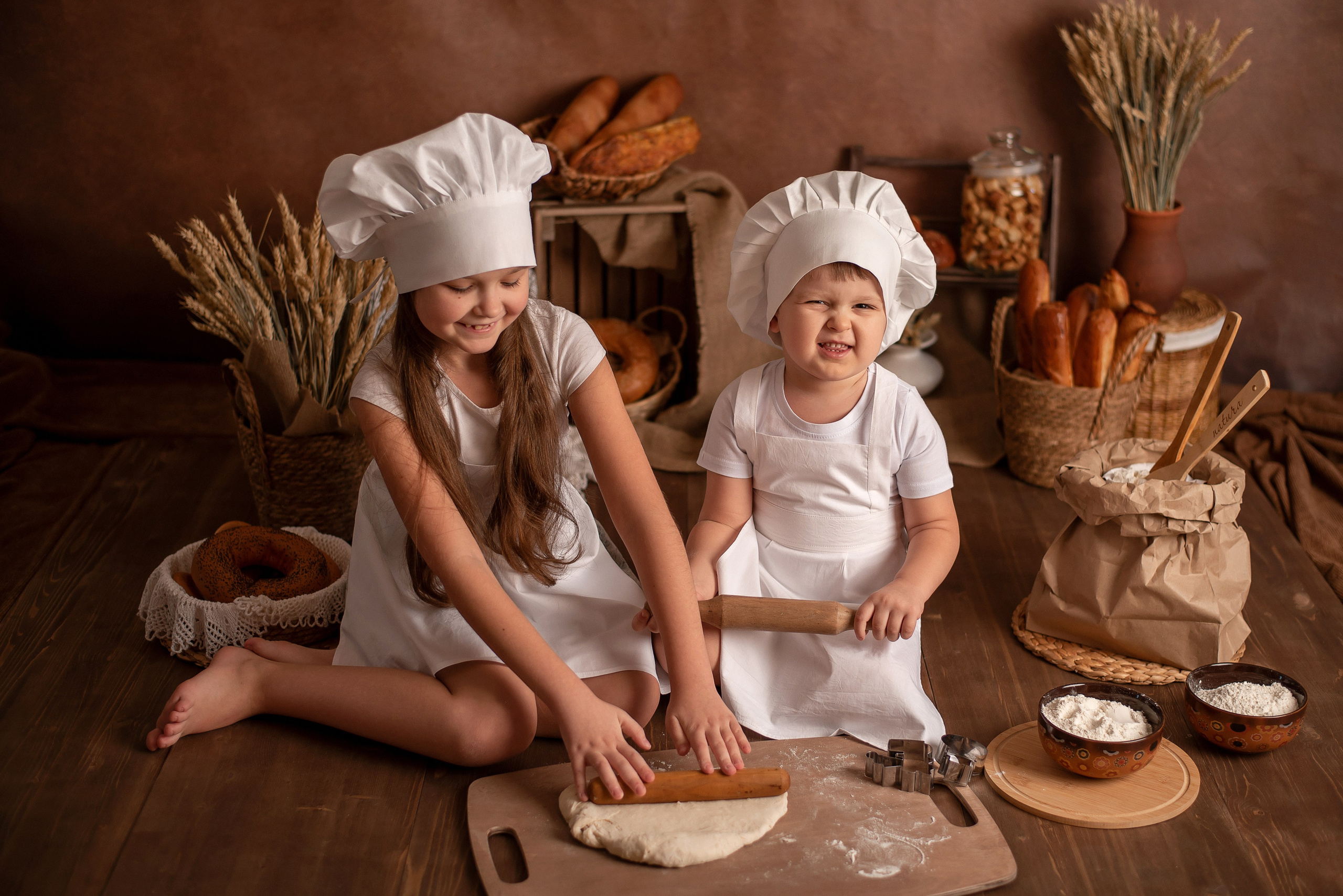 Фото проект Пекарь — София и Максимка. Семейный и детский фотограф Наталья Горда