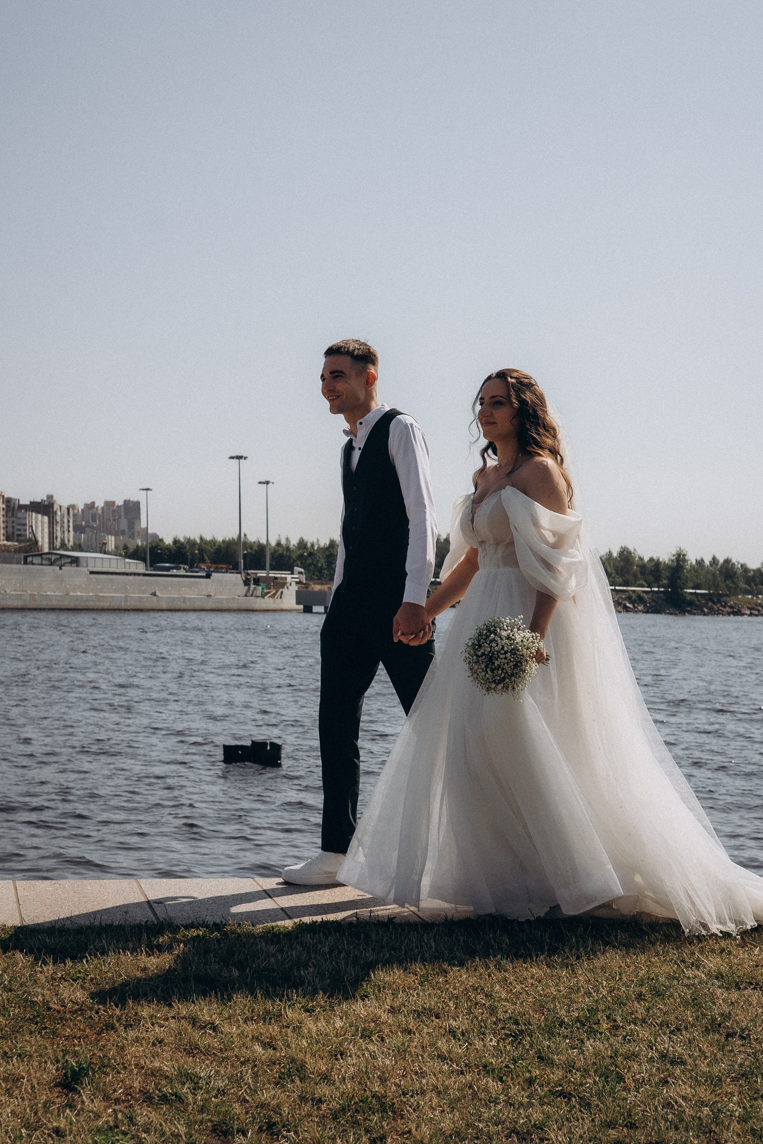 СВАДЕБНАЯ СЬЕМК В ПАРКЕ 300-ЛЕТИЯ. Профессиональный фотограф, Санкт-Петербург — Виктория Богомолова