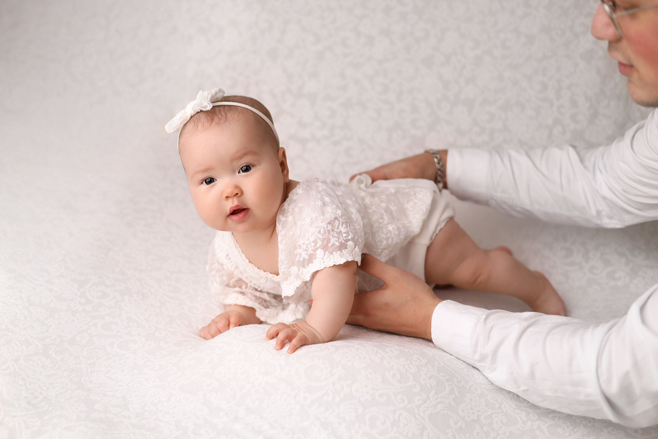 Соне 6 месцев. Фотограф новорожденных Москва. Ньюборн фотограф Москва