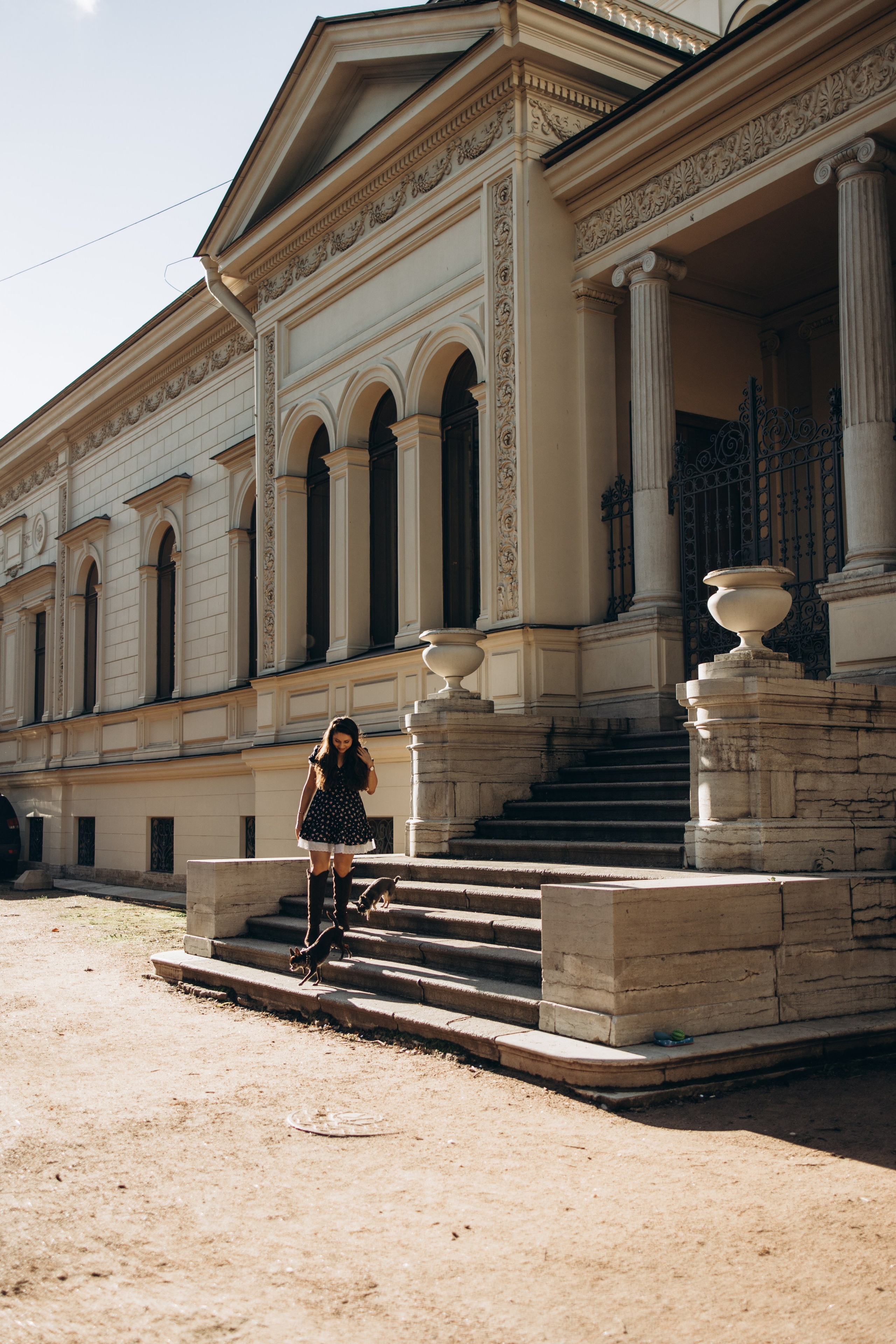 Даша и ее мальчики. Фотограф — Анималист | Санкт-Петербург