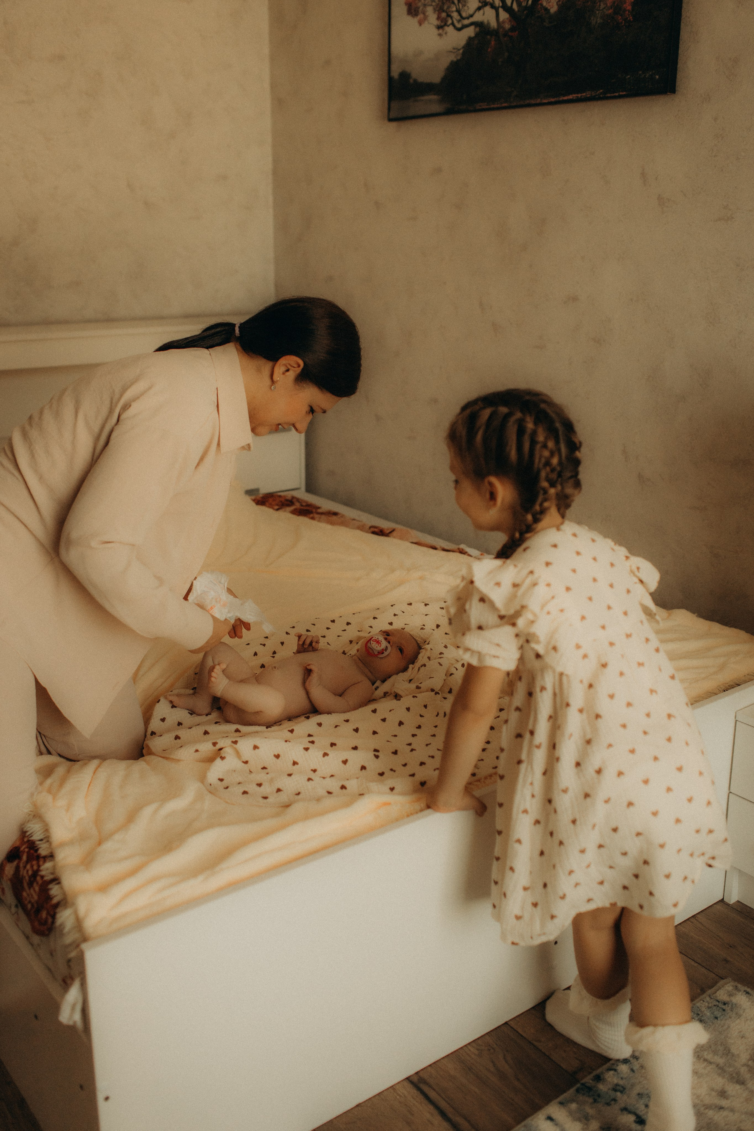 Домашняя съемка Люда, Василиса и Ксюня. Александра Ниценко СЕМЕЙНЫЙ ФОТОГРАФ ИЗ СТАВРОПОЛЯ