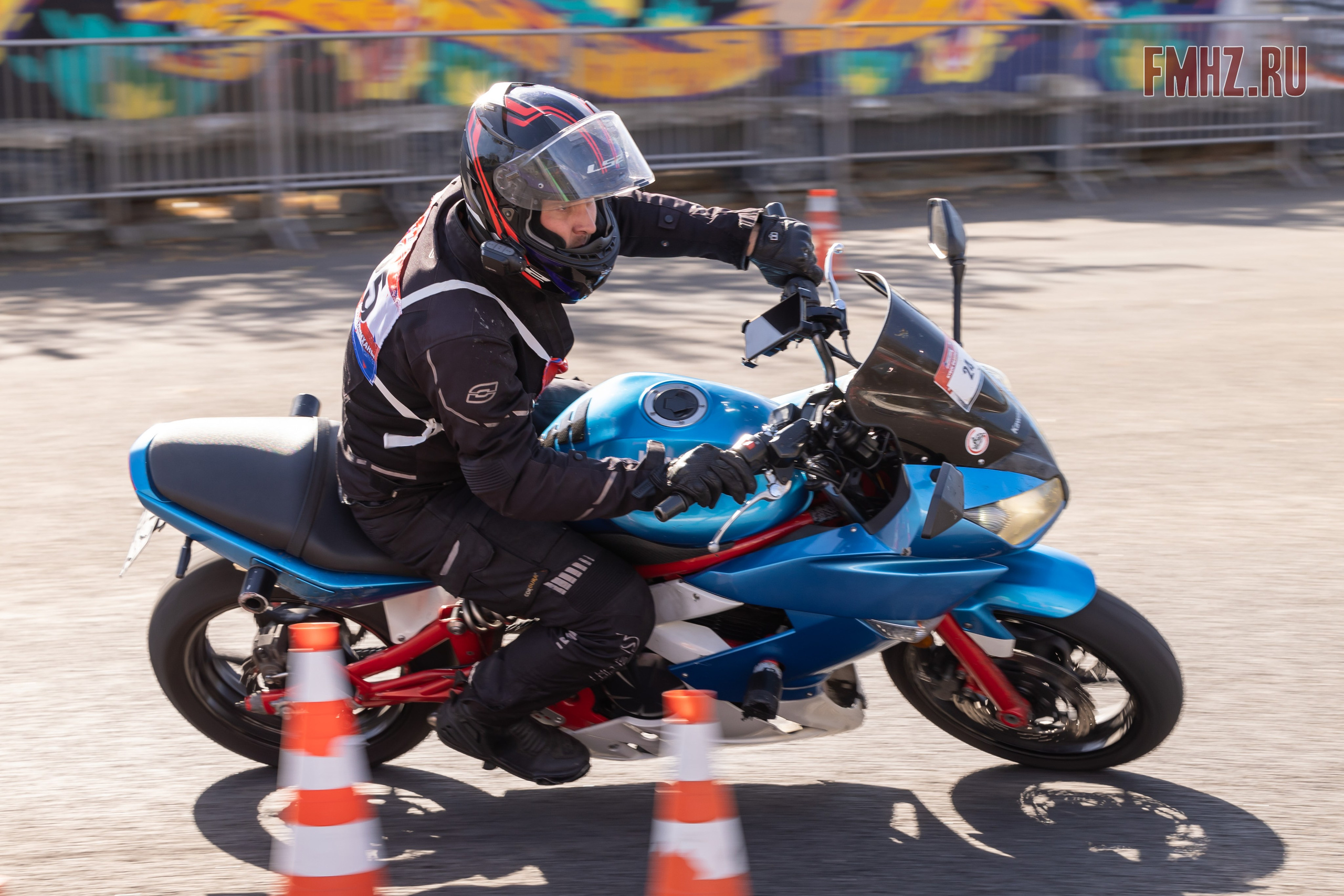 Соревнования по мотоджимхане на площадке Мосгортранс 15.09.2024. Фотограф Владимир Охрименко