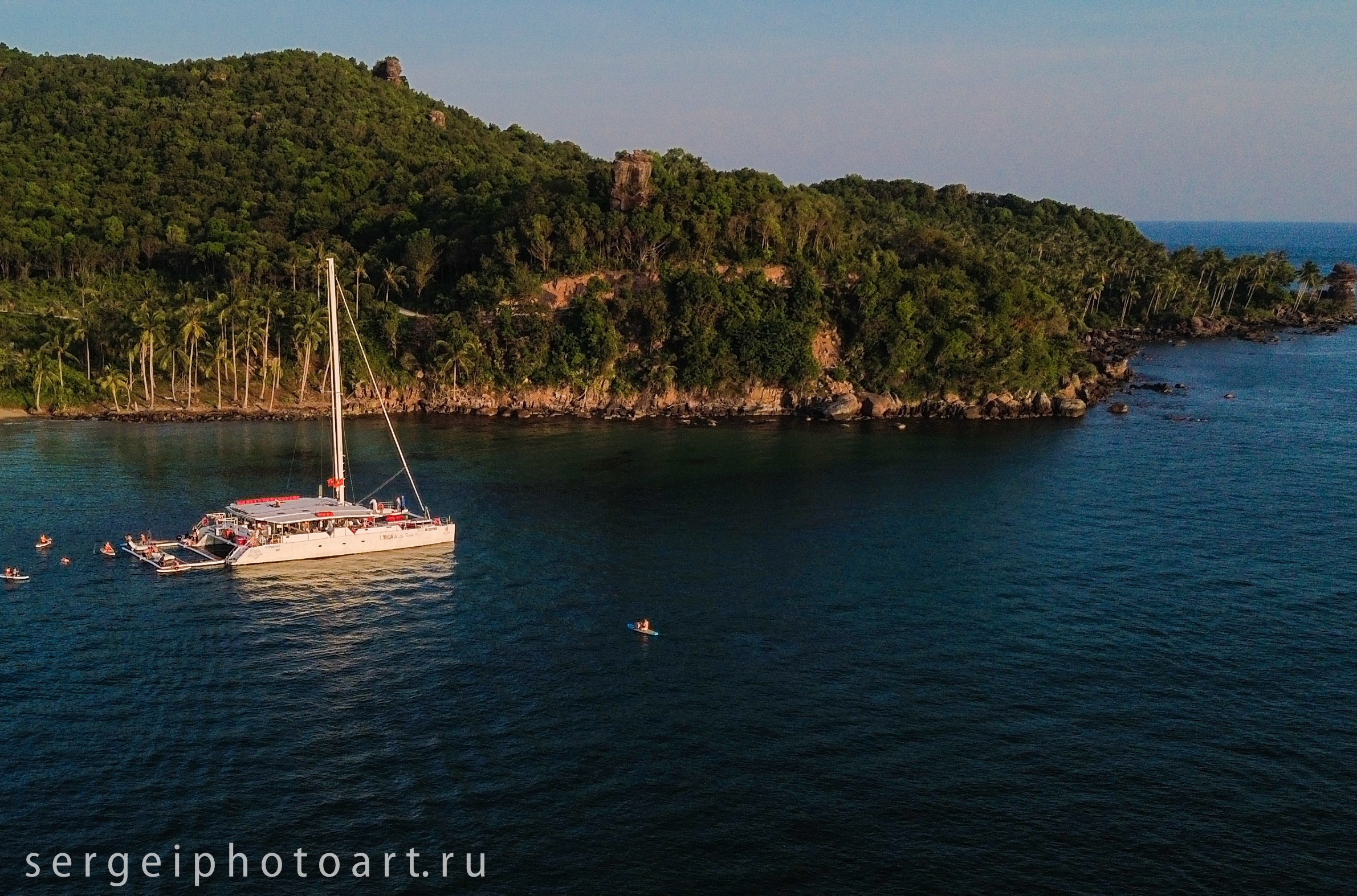 Съемка с дрона. Фотограф Сергей Кишкель Дананг Нячанг Фукуок
