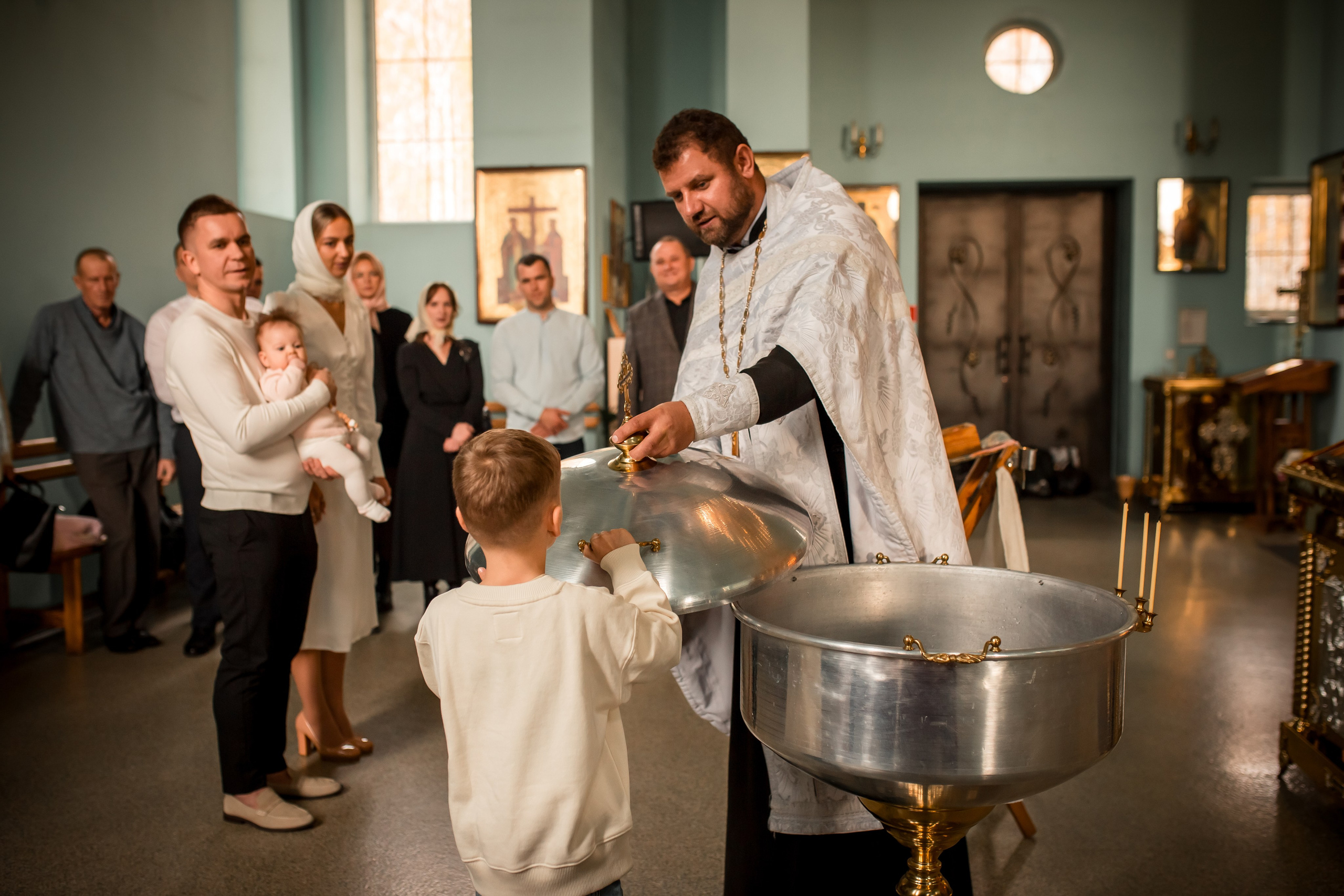 Крещение Верочки