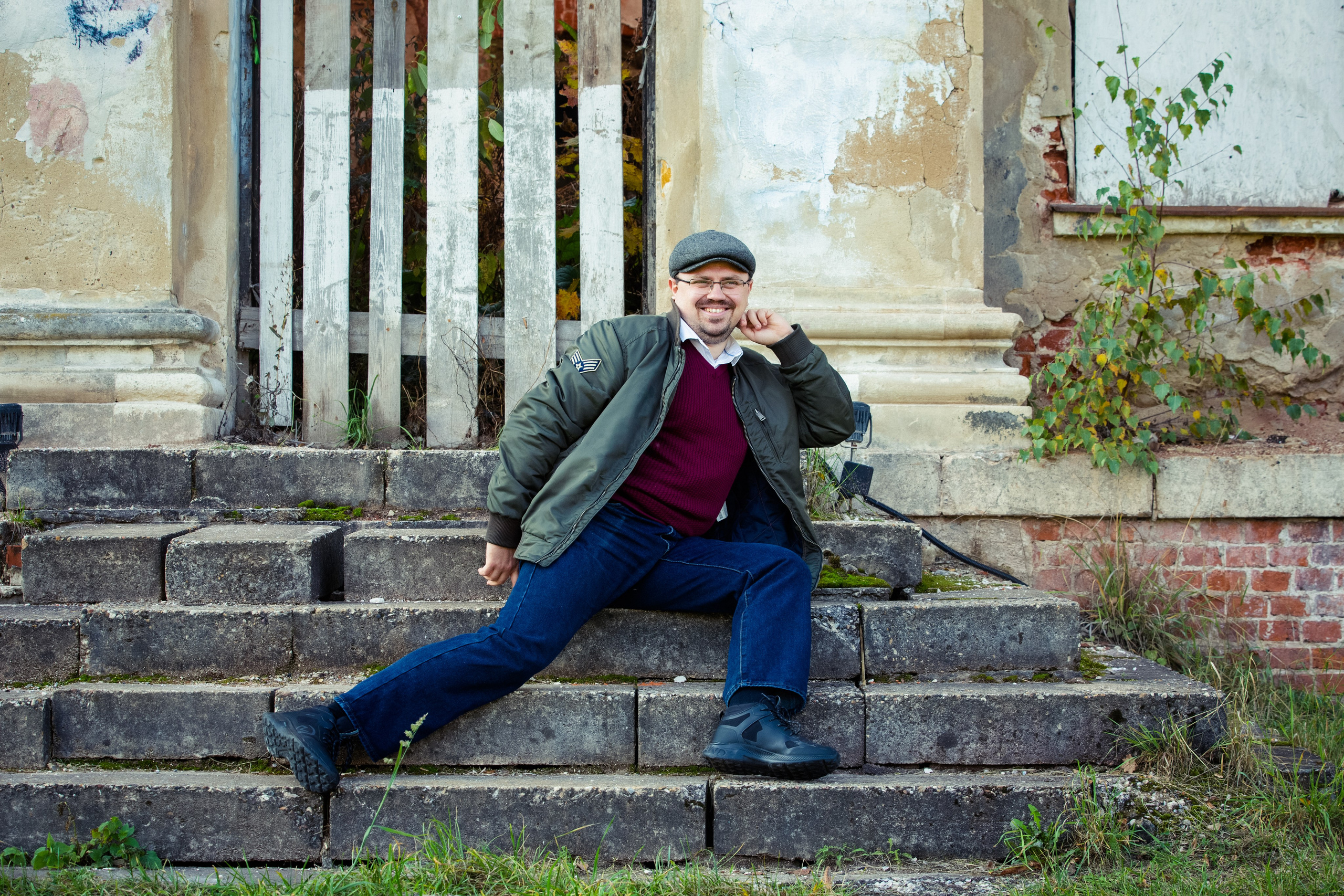 Мужской портрет. Уличная фотосессия. Свадебный и семейный фотограф в Москве и Подмосковье Лариса Козлова