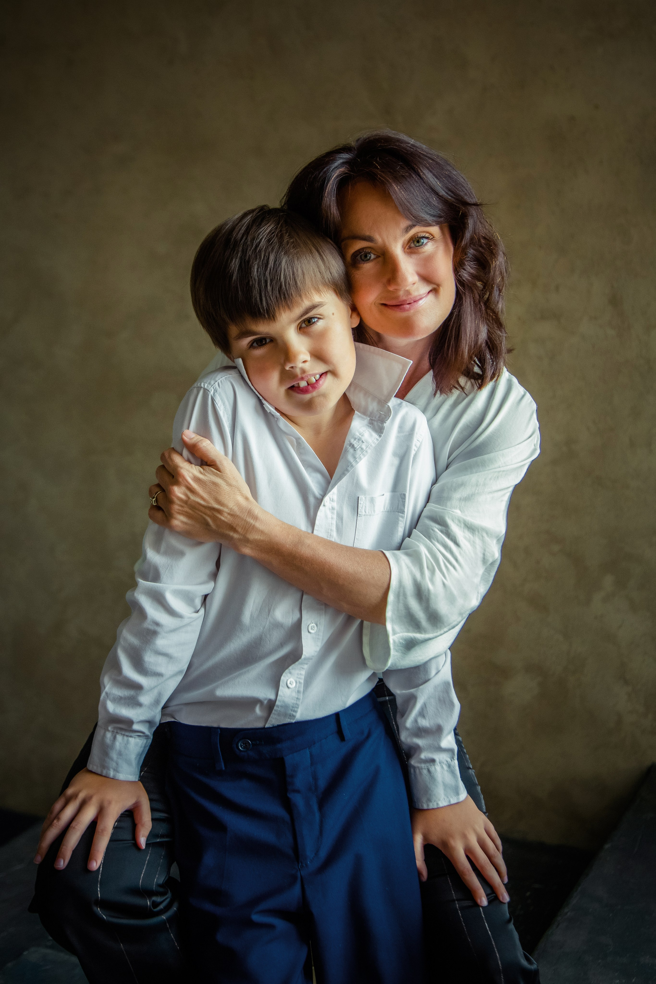 Семейная студийная фотосессия. Свадебный и семейный фотограф в Москве и Подмосковье Лариса Козлова