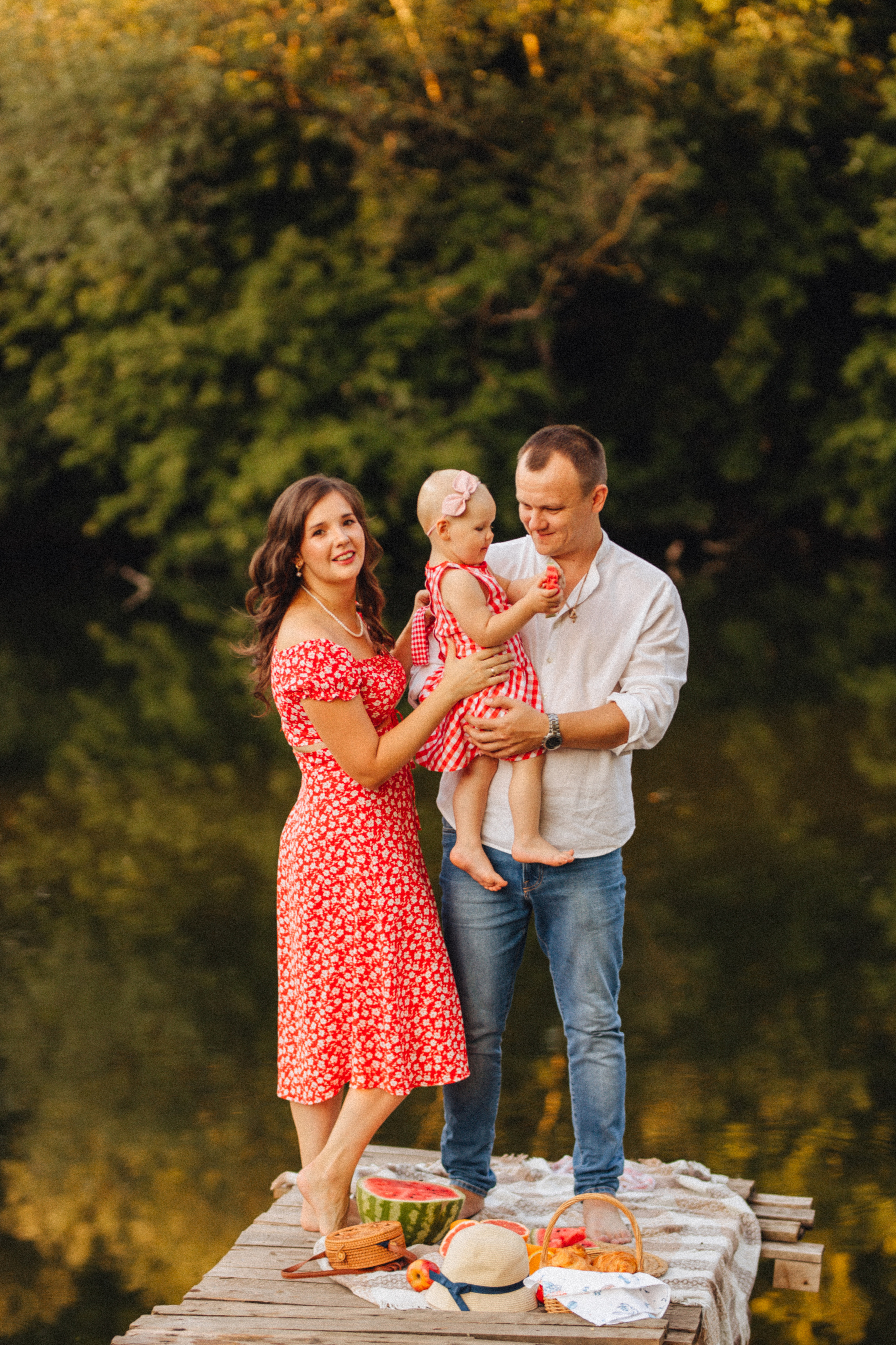 Леша, Лена и Варенька. Свадебный и семейный фотограф в Туле и области Маша Костина