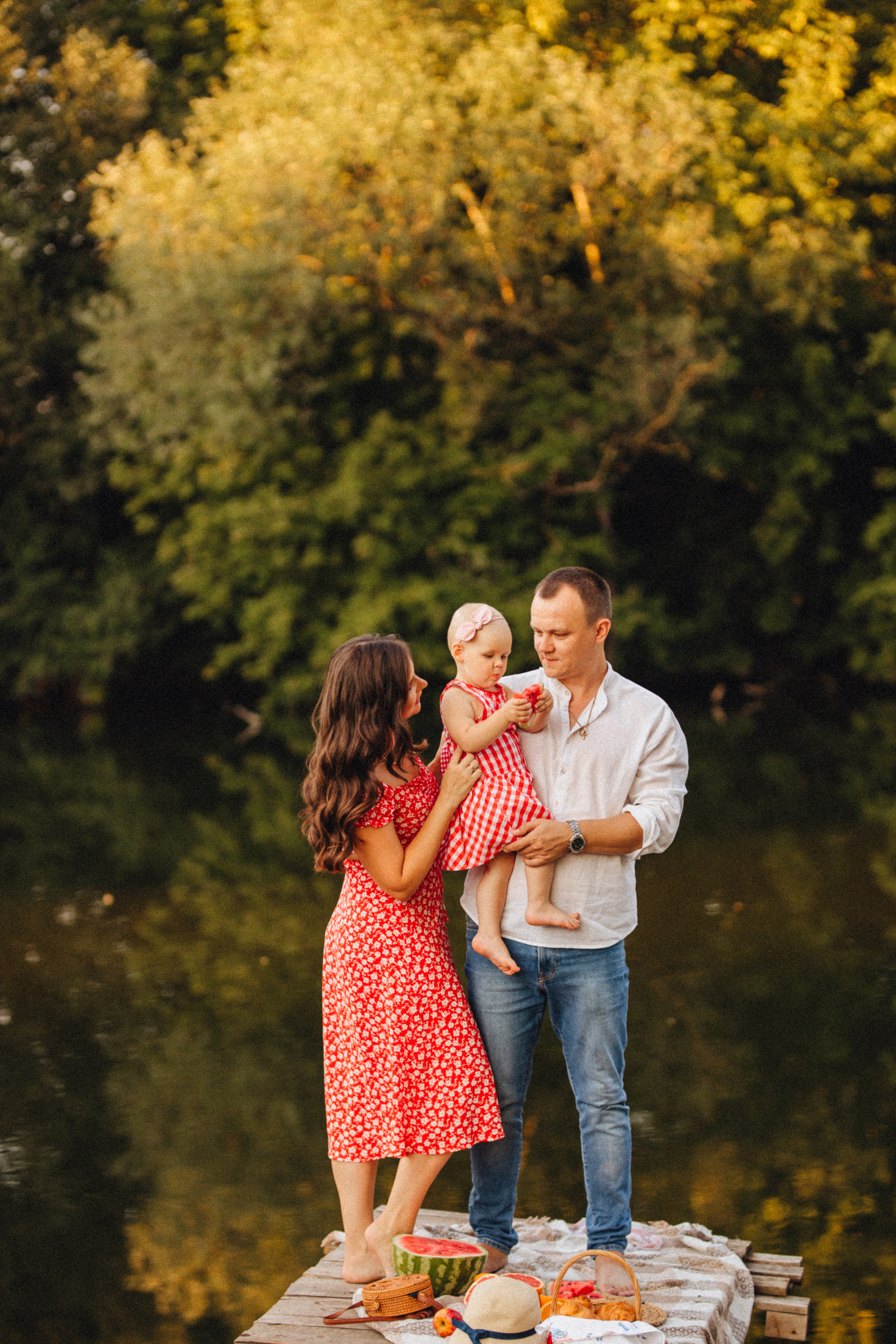 Леша, Лена и Варенька. Свадебный и семейный фотограф в Туле и области Маша Костина