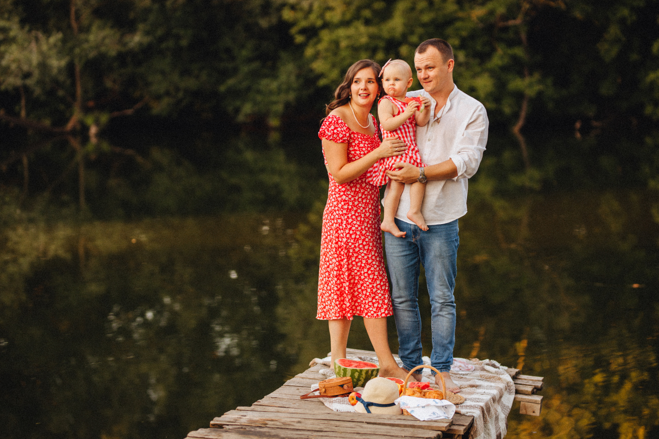 Леша, Лена и Варенька. Свадебный и семейный фотограф в Туле и области Маша Костина
