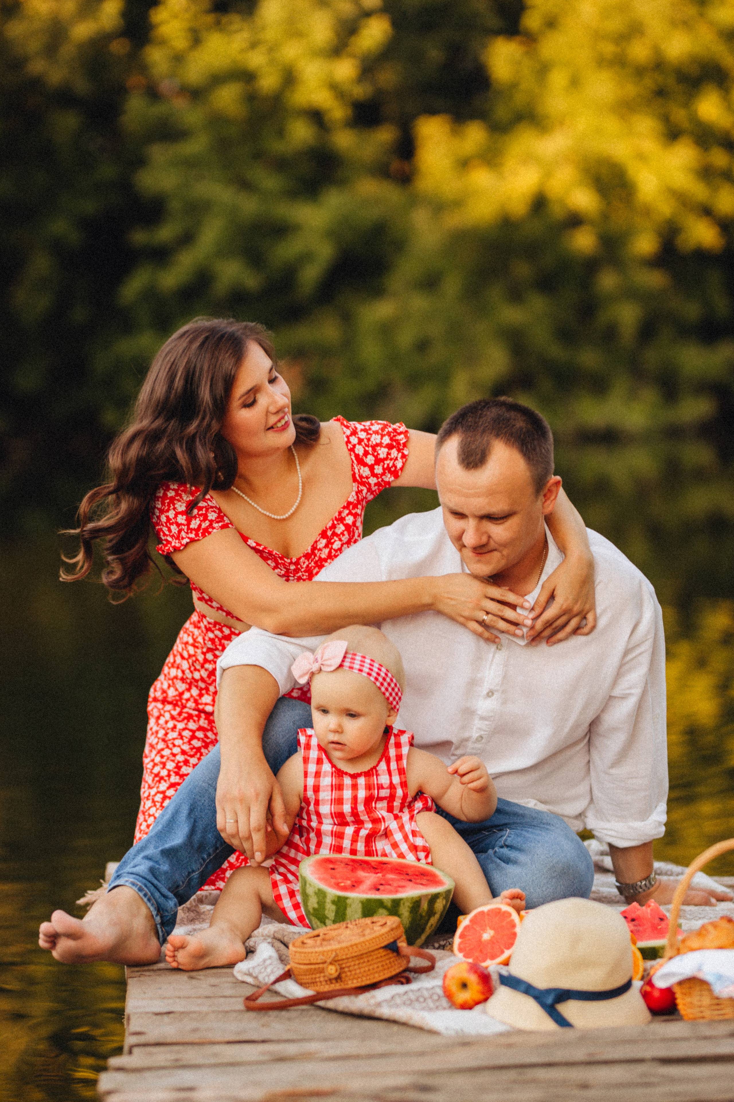 Леша, Лена и Варенька. Свадебный и семейный фотограф в Туле и области Маша Костина