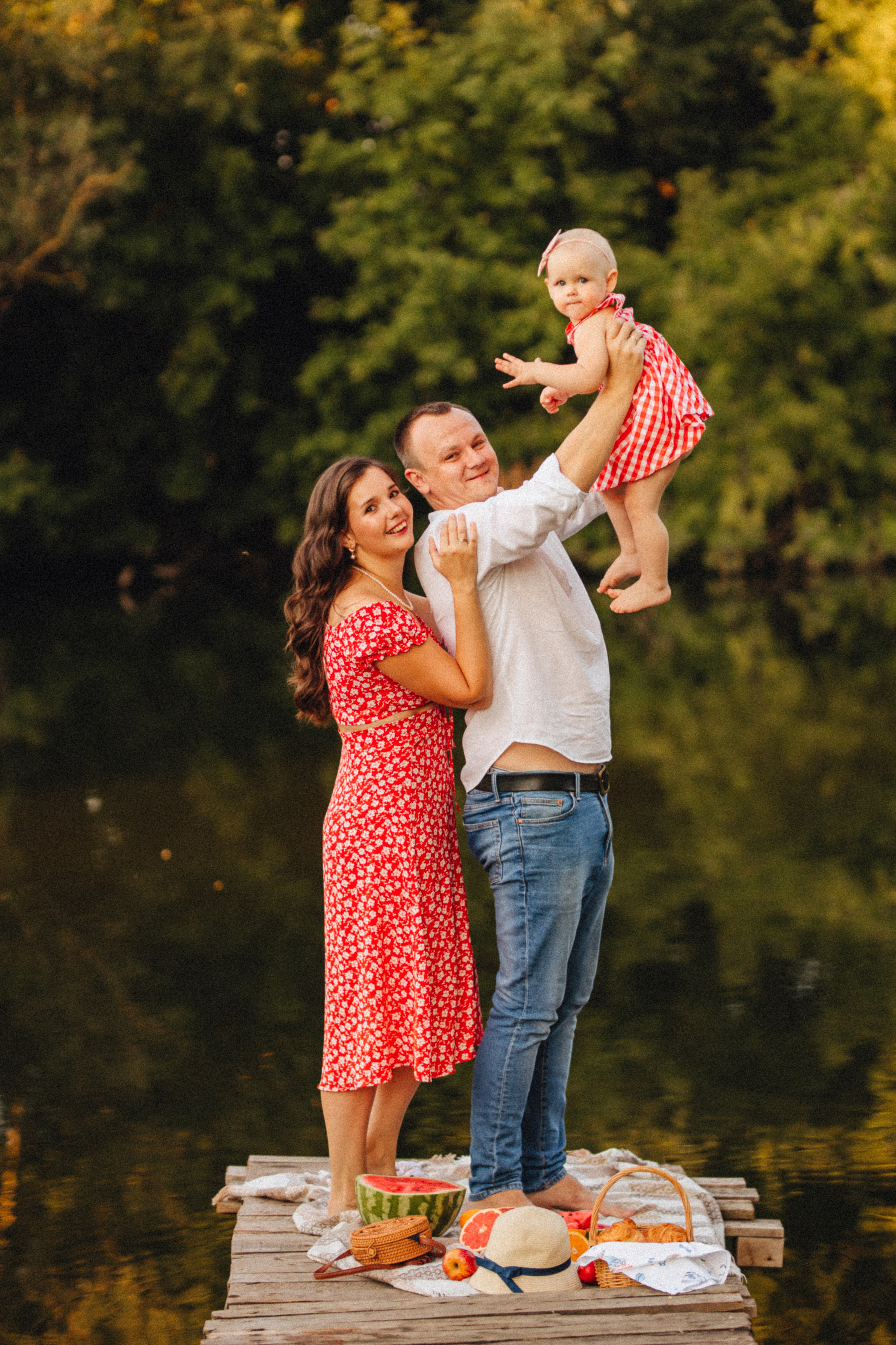 Леша, Лена и Варенька. Свадебный и семейный фотограф в Туле и области Маша Костина
