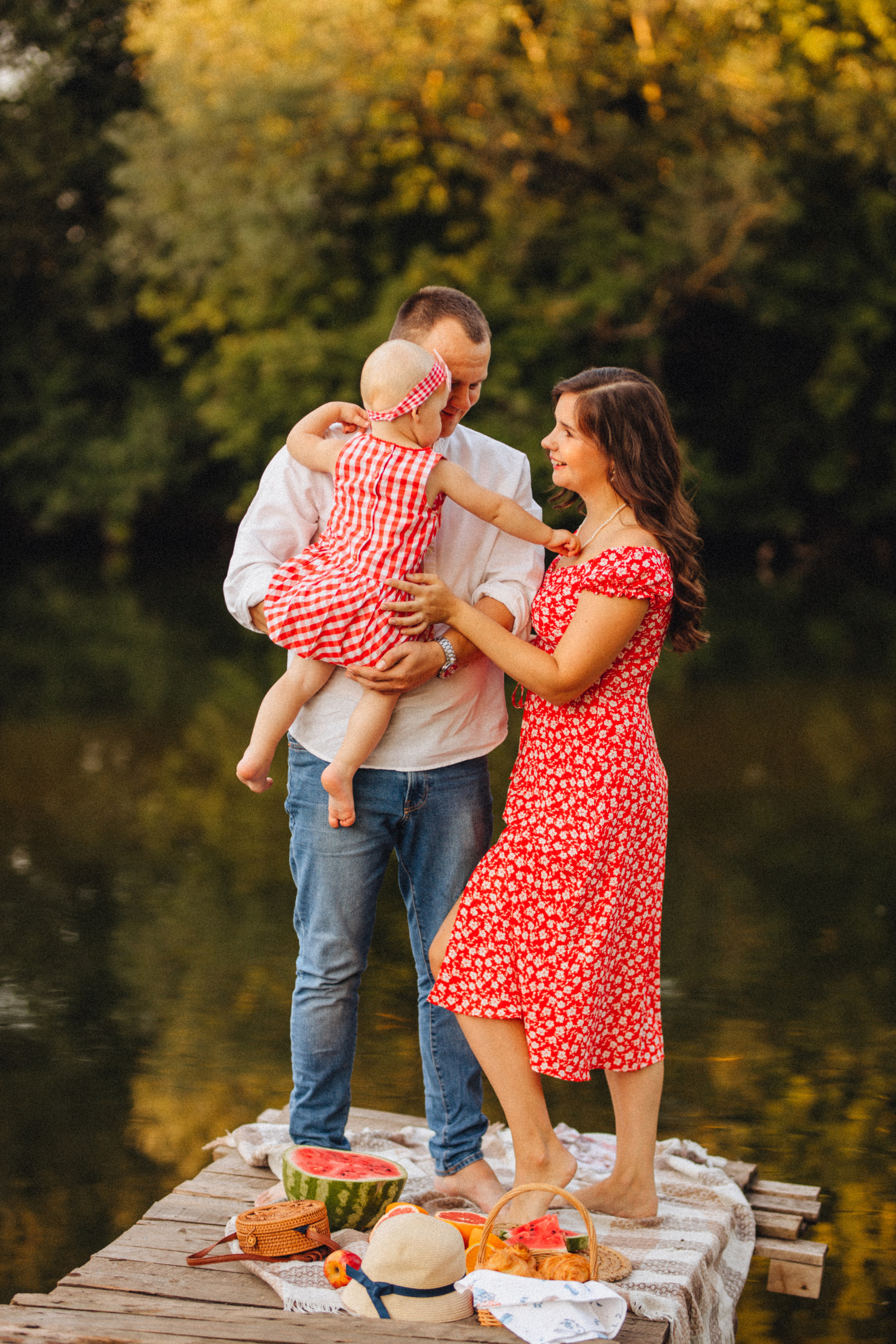 Леша, Лена и Варенька. Свадебный и семейный фотограф в Туле и области Маша Костина