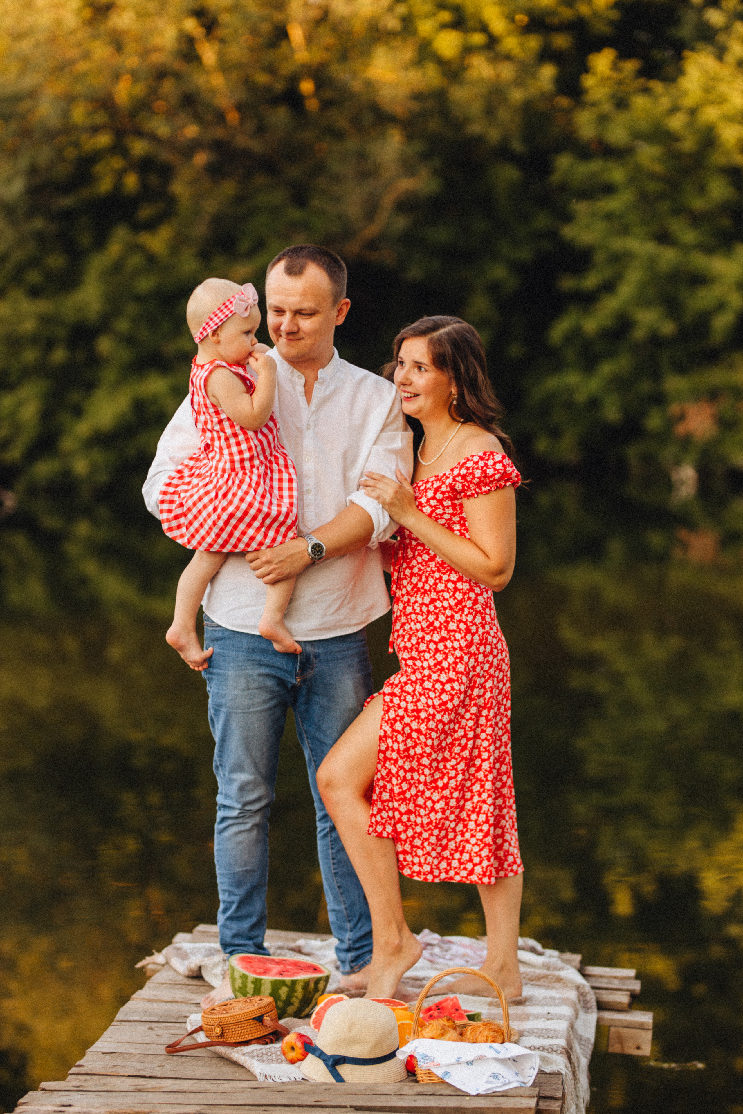 Леша, Лена и Варенька. Свадебный и семейный фотограф в Туле и области Маша Костина
