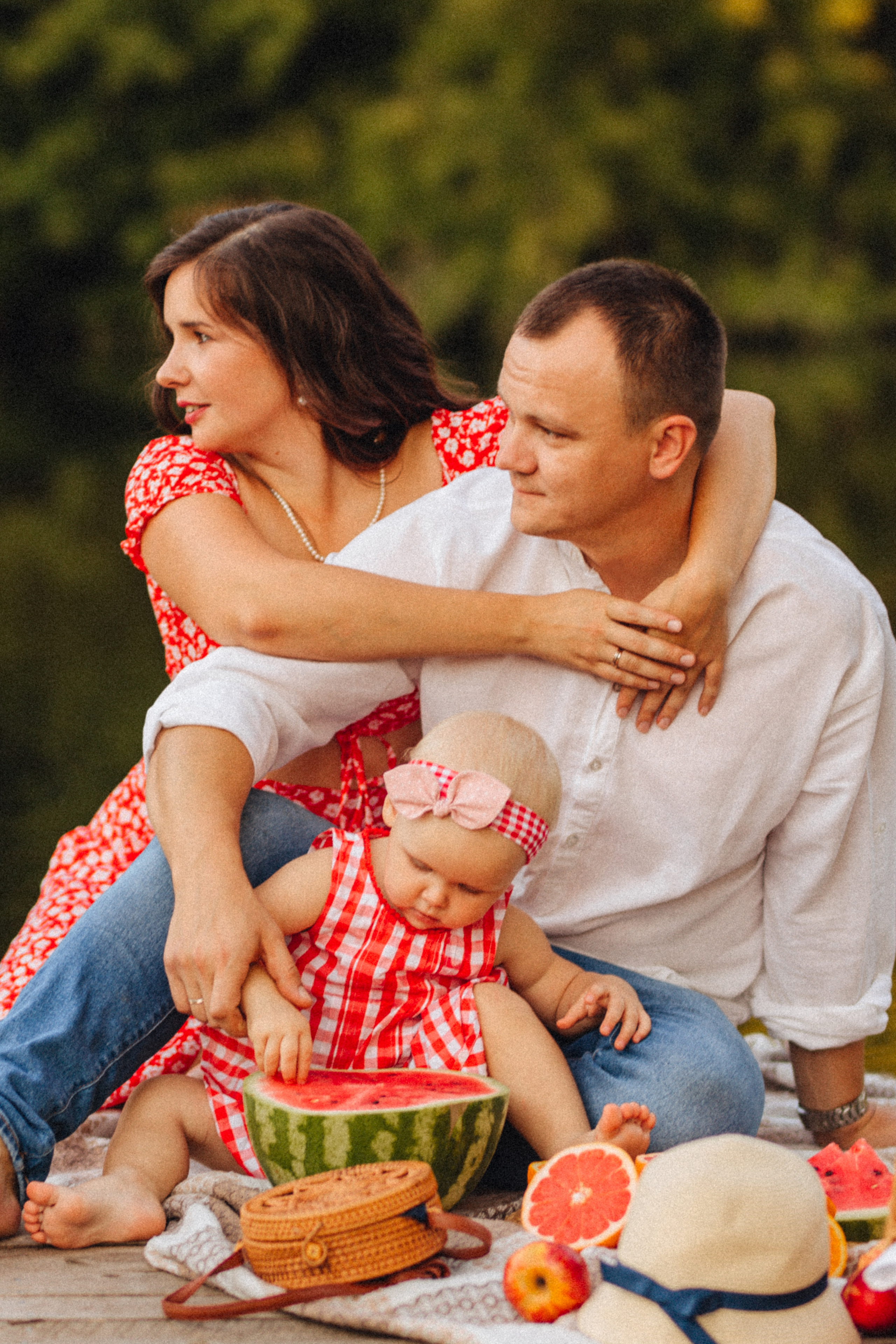 Леша, Лена и Варенька. Свадебный и семейный фотограф в Туле и области Маша Костина