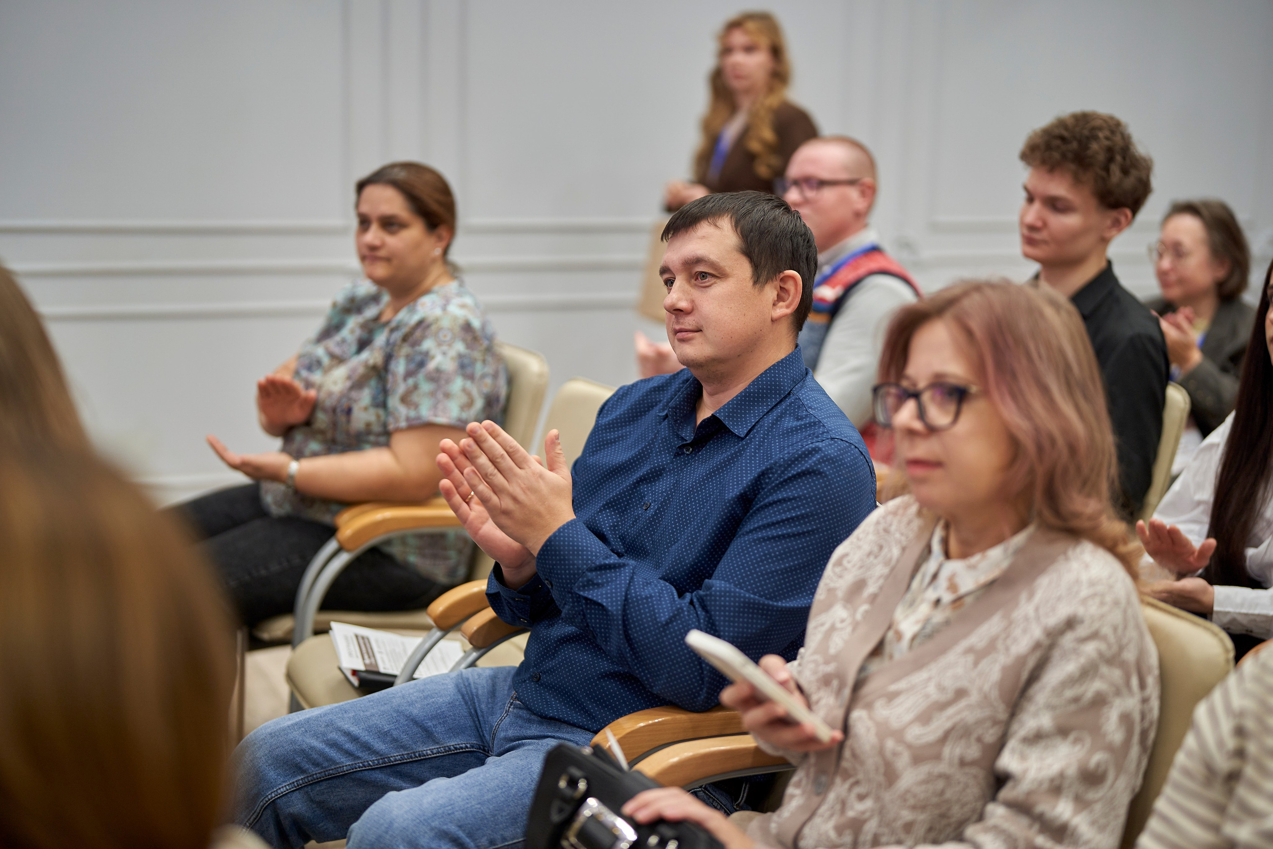 Межрегиональная конференция «Архивы и волонтерство в эпоху глобальной цифровизации». Репортажный фотограф Вилянов Евгений. Нижний Новгород