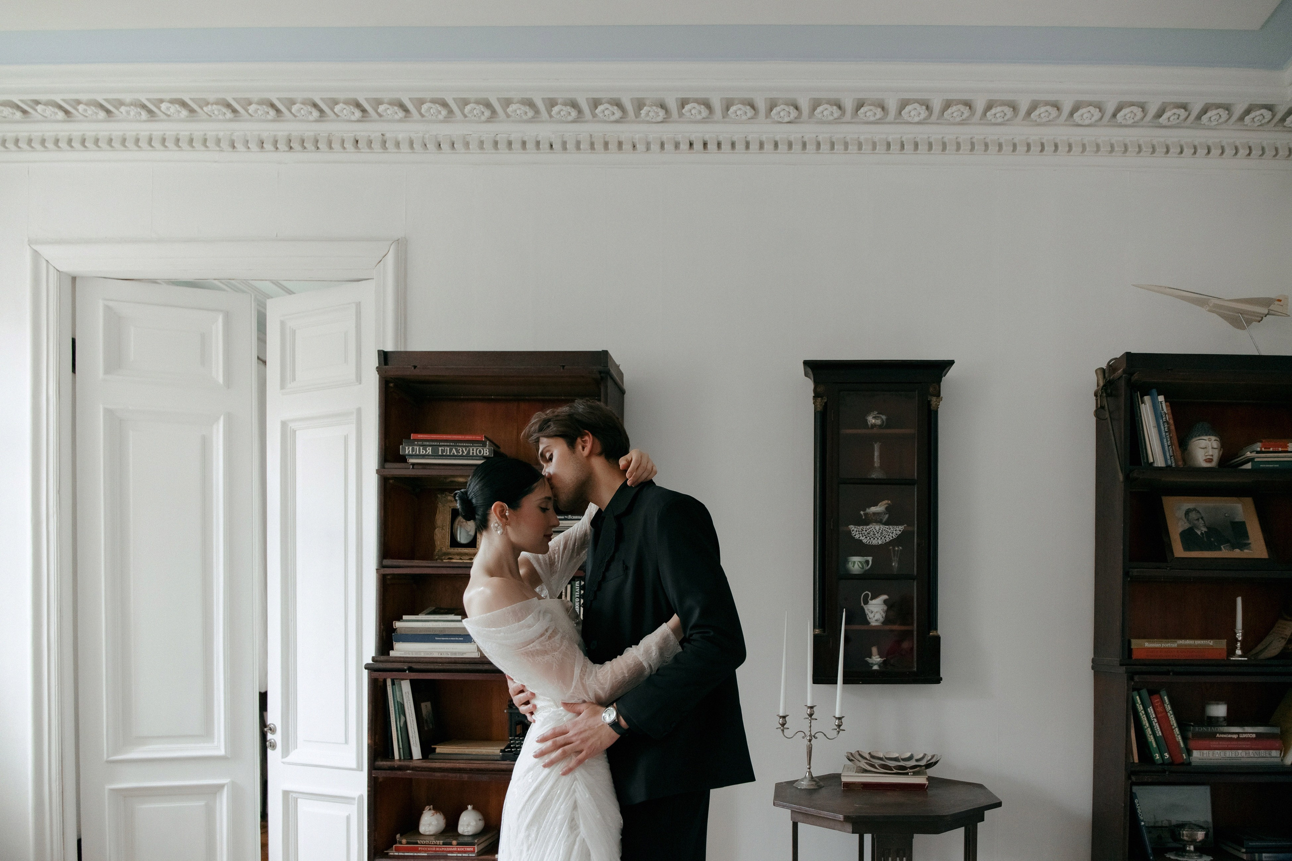 Винтажная история Полины и Дмитрия. Свадебный фотограф Москва