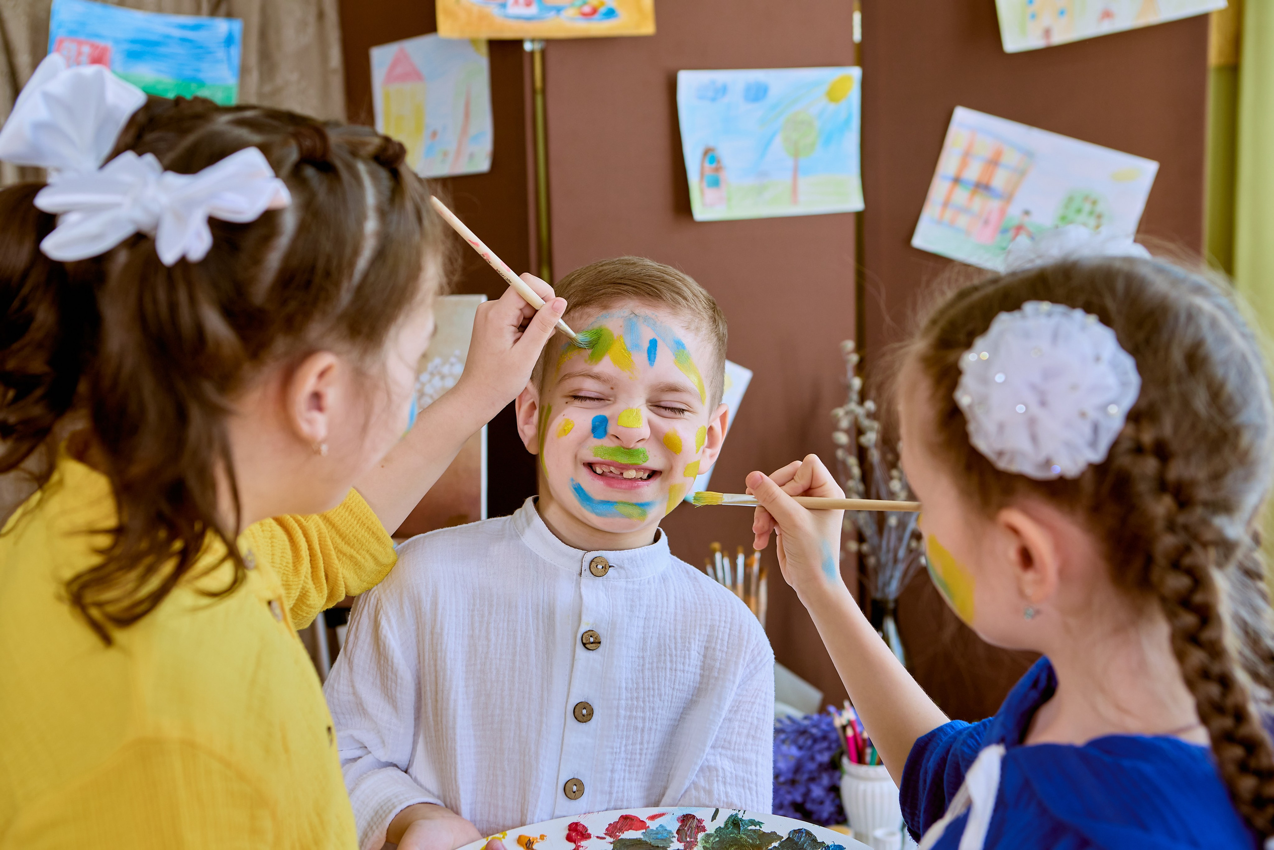 Творческая фотосессия художники
