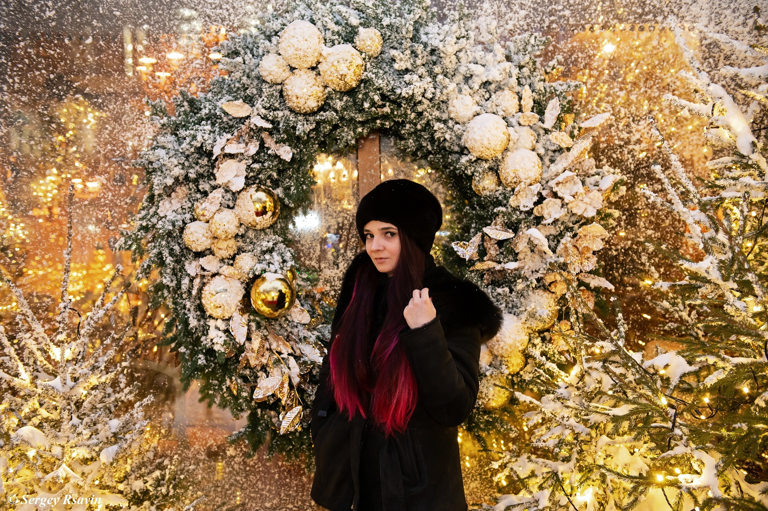 Новогодняя Москва. Фотограф в Москве Сергей Рсавин