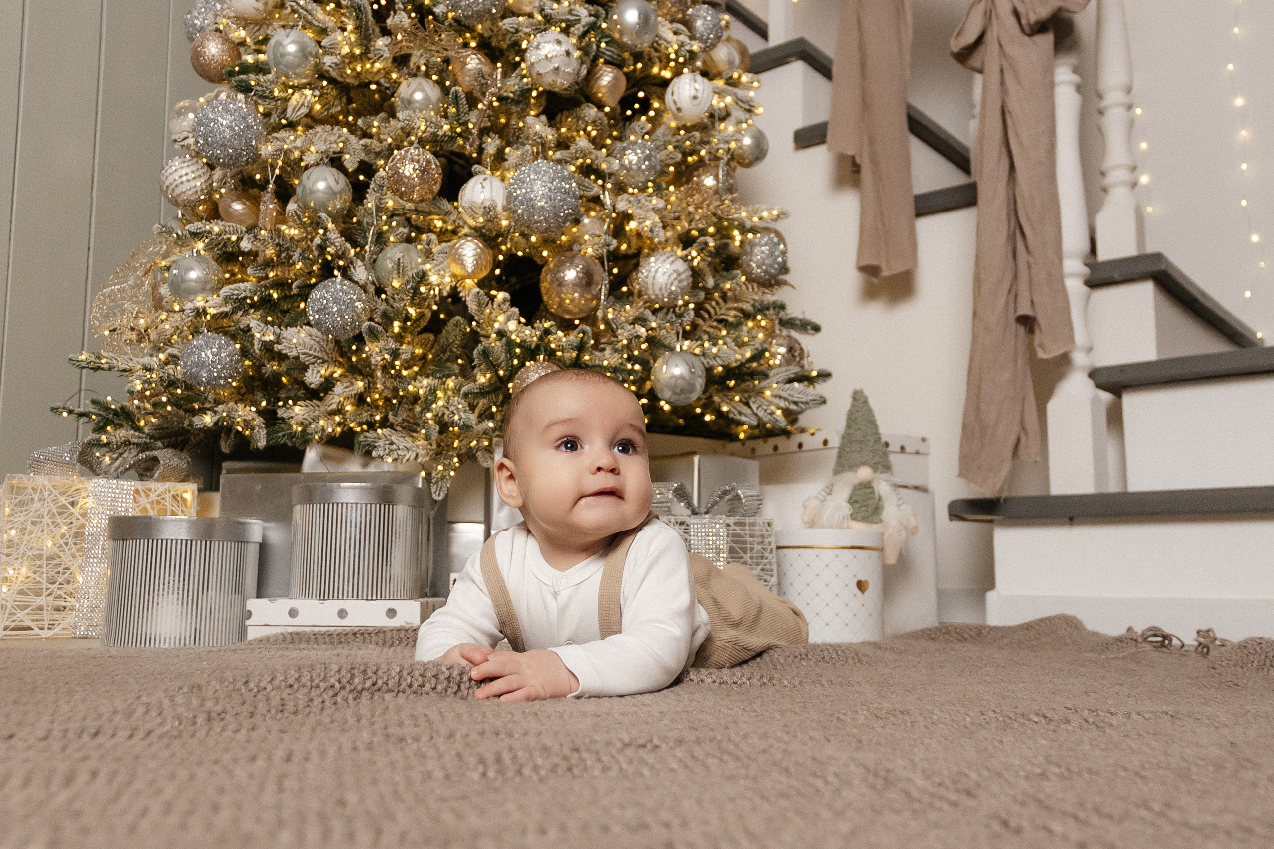 Настя, Вася и Миша (новогодняя). Свадебный и Семейный фотограф Свекрова Ольга