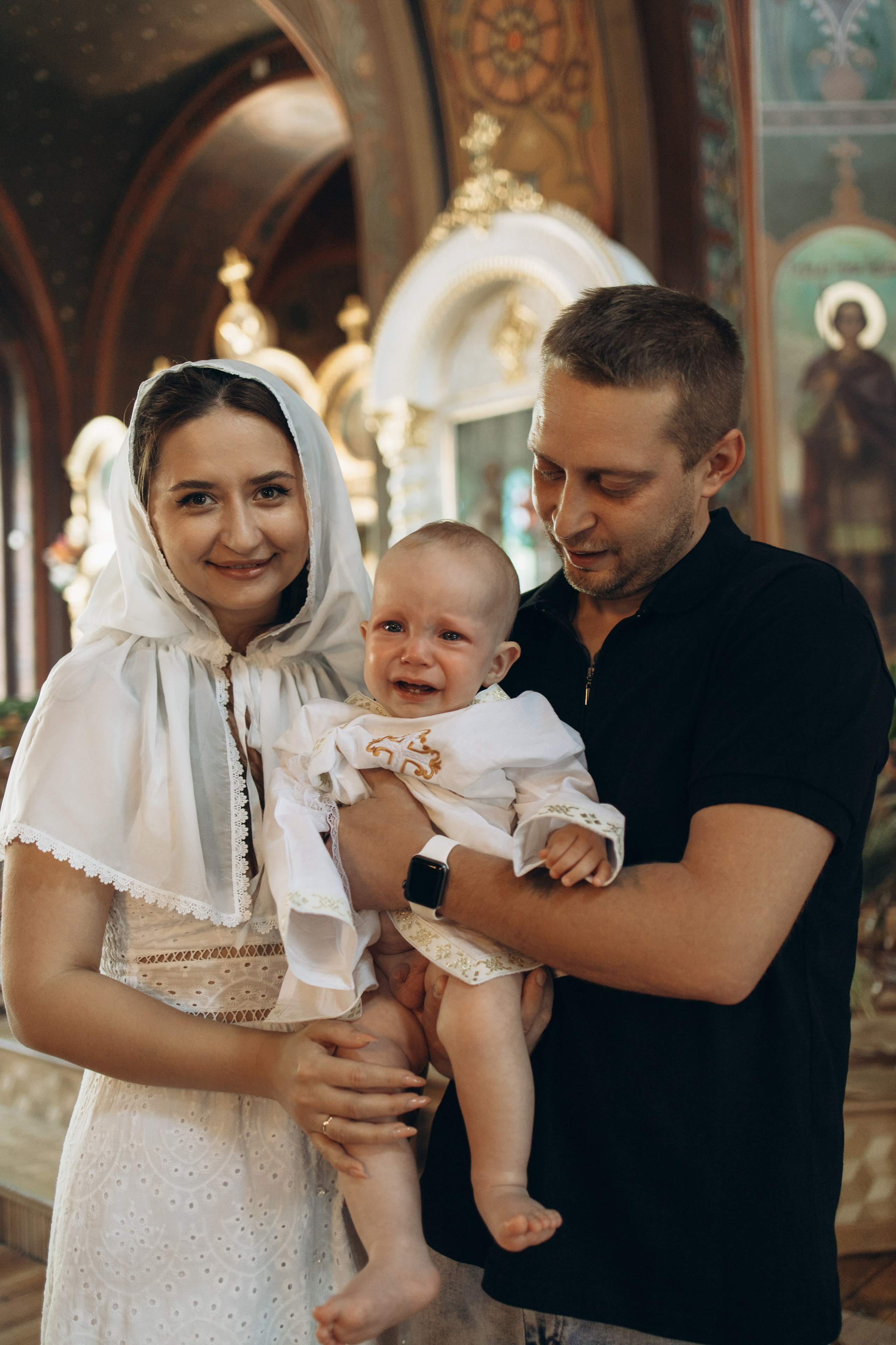 Двойное крещение Анны и Саши. Самый теплый фотограф в Краснодаре Рябоконь Ксения