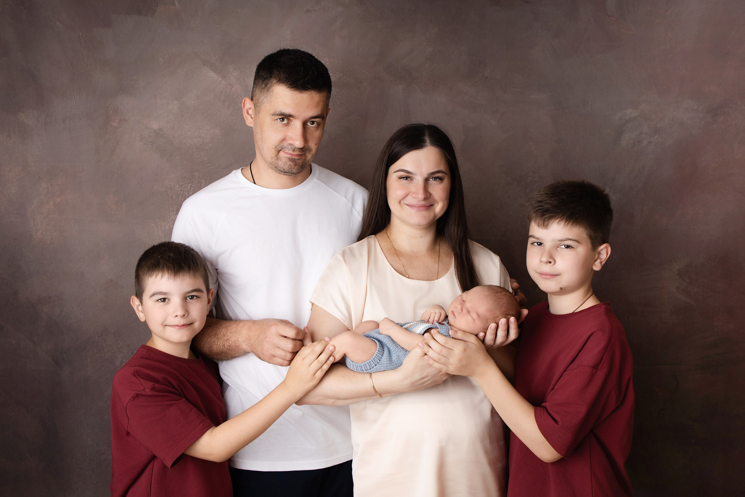 Владислав 7 дней. Фотограф новорождённых Newborn Москва