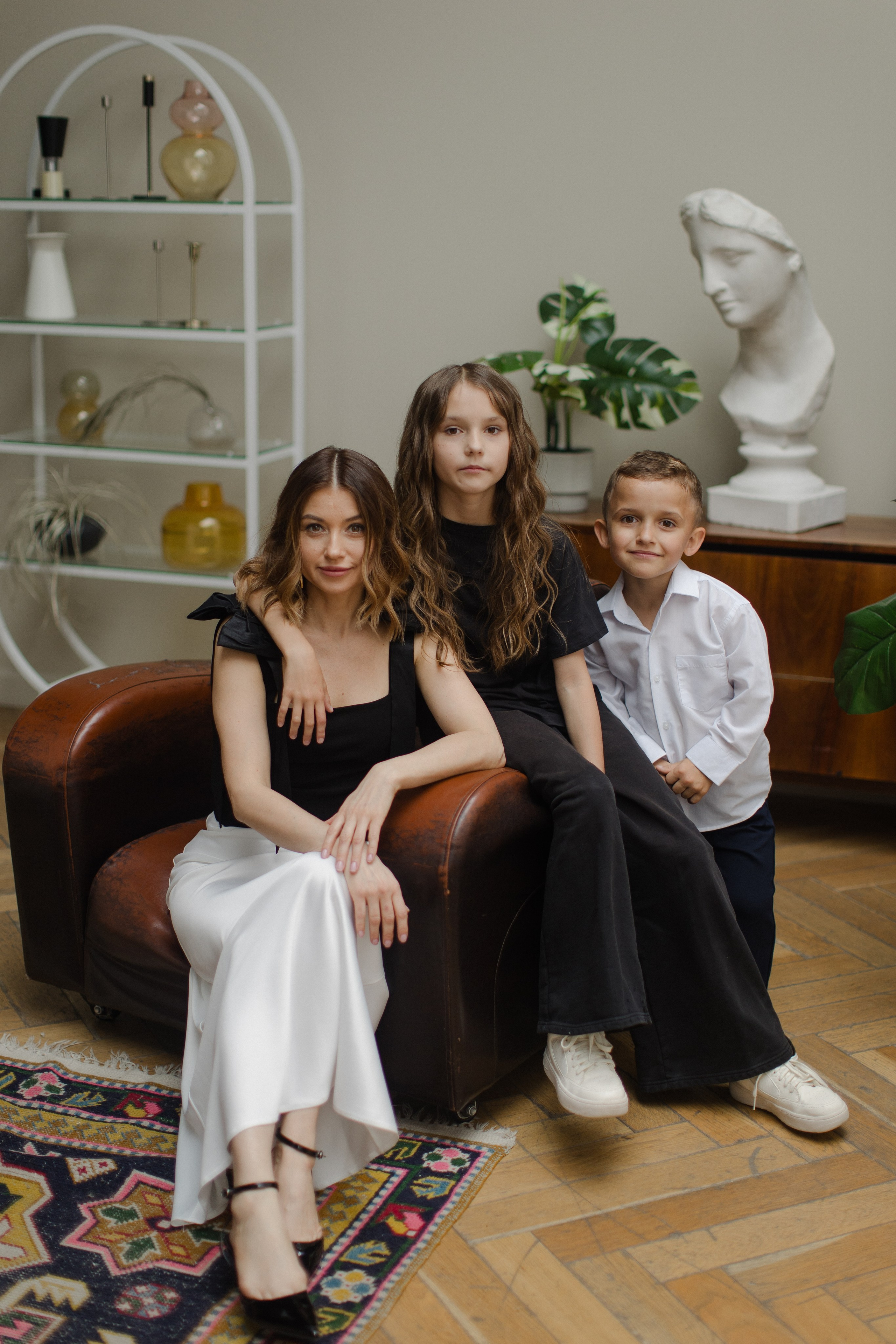 Катя с семьей. Семейный и детский фотограф в Москве Кузьмина Мария