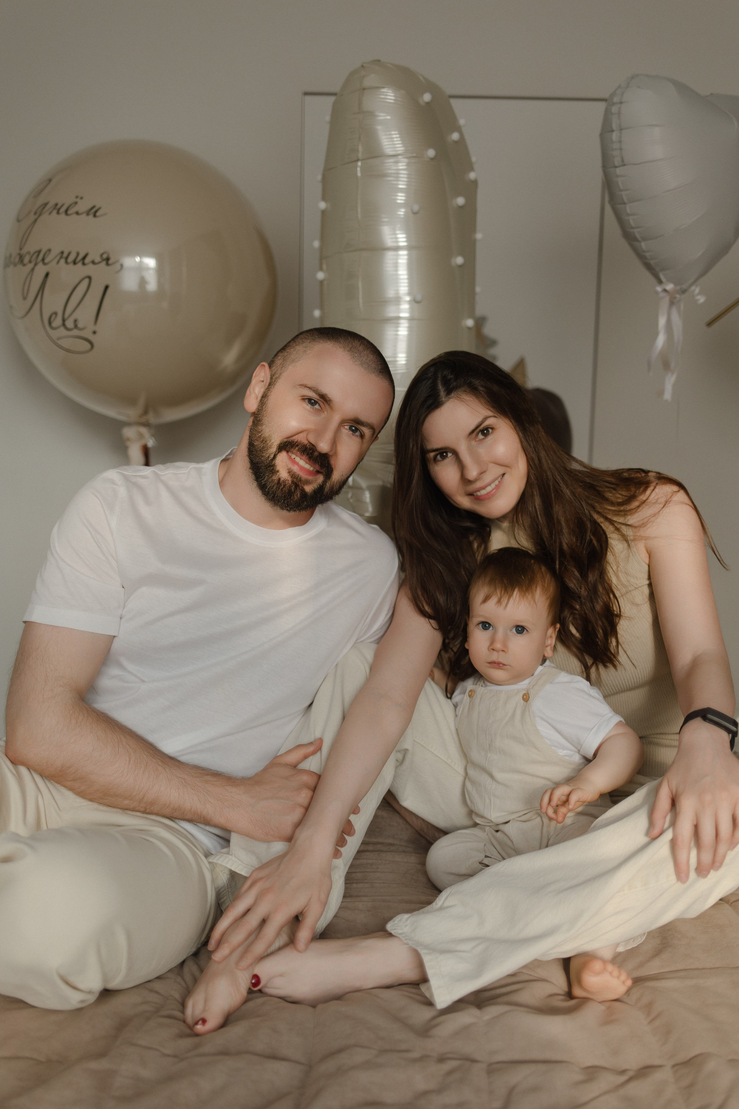 1 год. Семейный и детский фотограф в Москве Кузьмина Мария