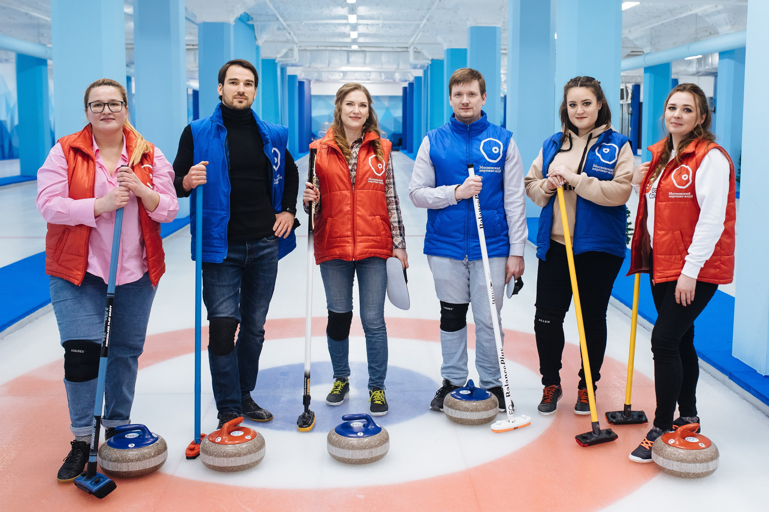 Корпоратив в кёрлинге. Свадебный и семейный фотограф Екатерина Иванова