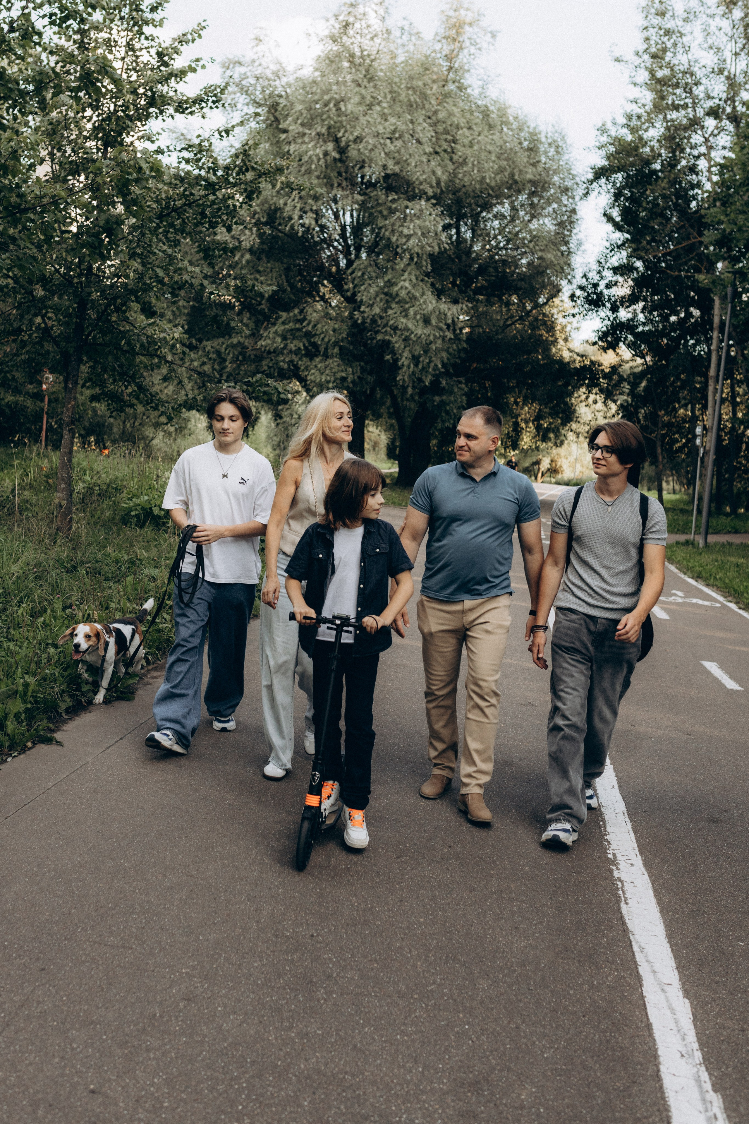 Наташа, Андрей, Эмиль, Стас, Ярослав и Арчи. Фотограф НОГИНСК, Москва, Анастасия Белая