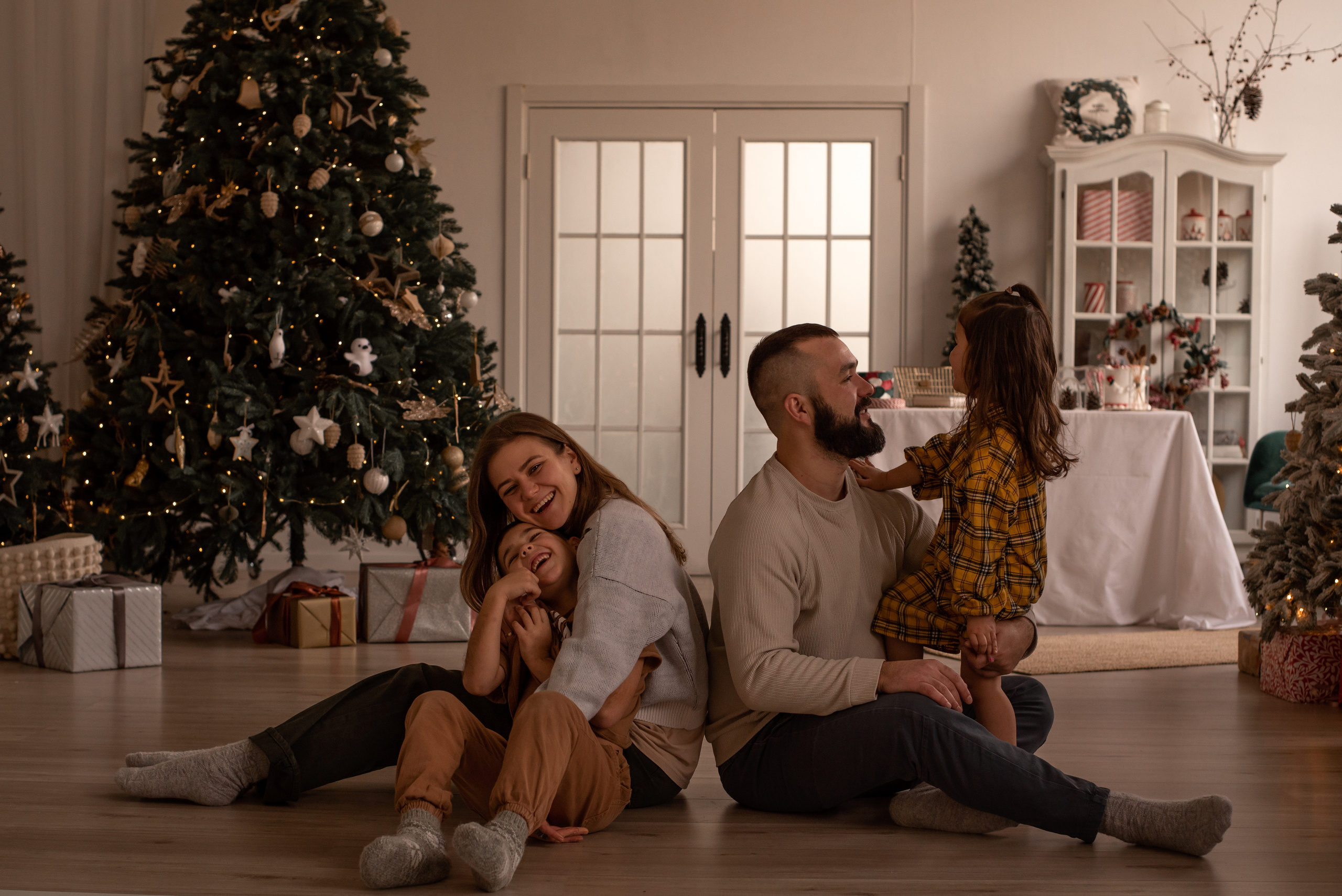 Зоя, Андрей и дети. Фотограф  Потапова Анна