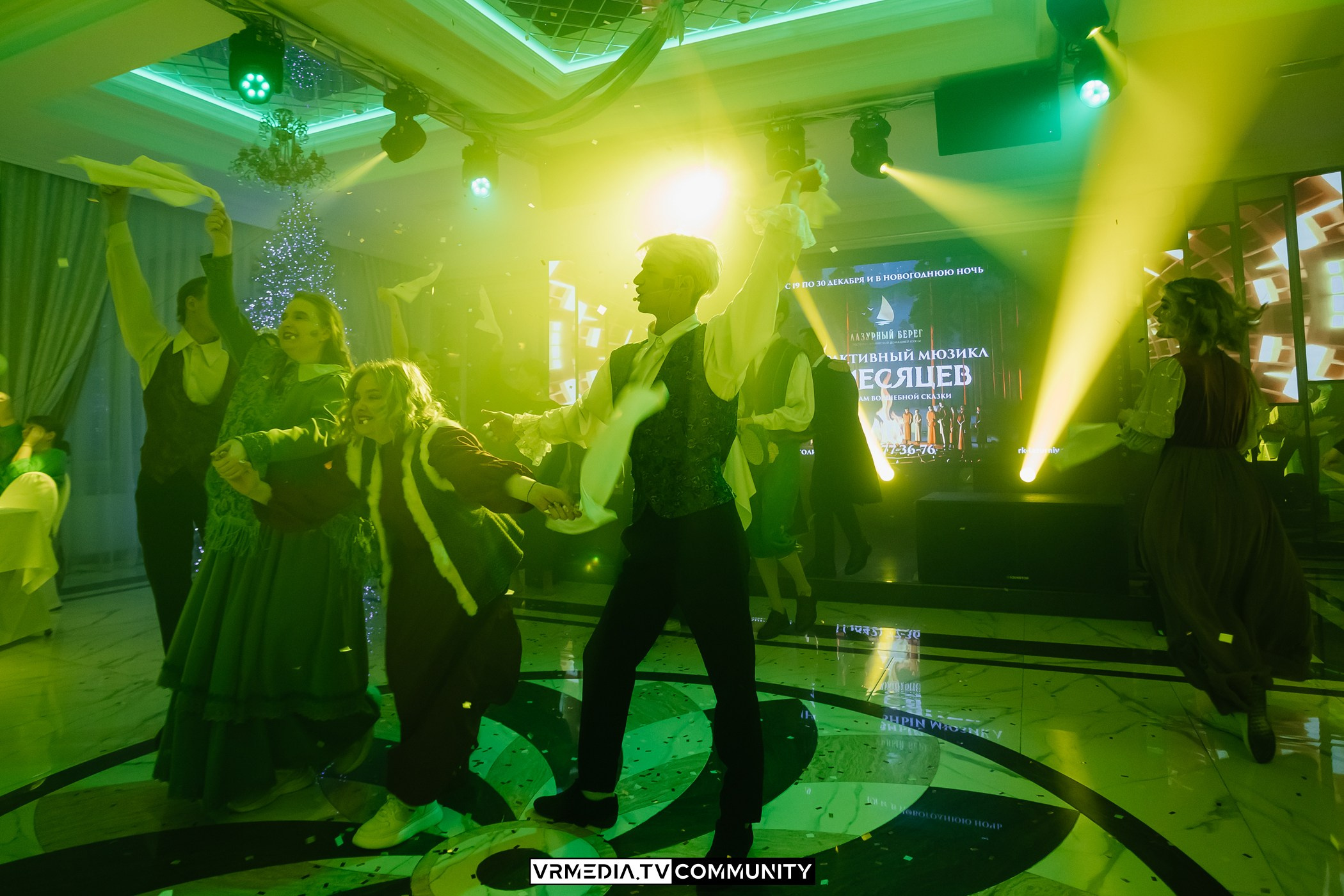 Мюзикл «12 Месяцев» в ресторане «Лазурный берег»