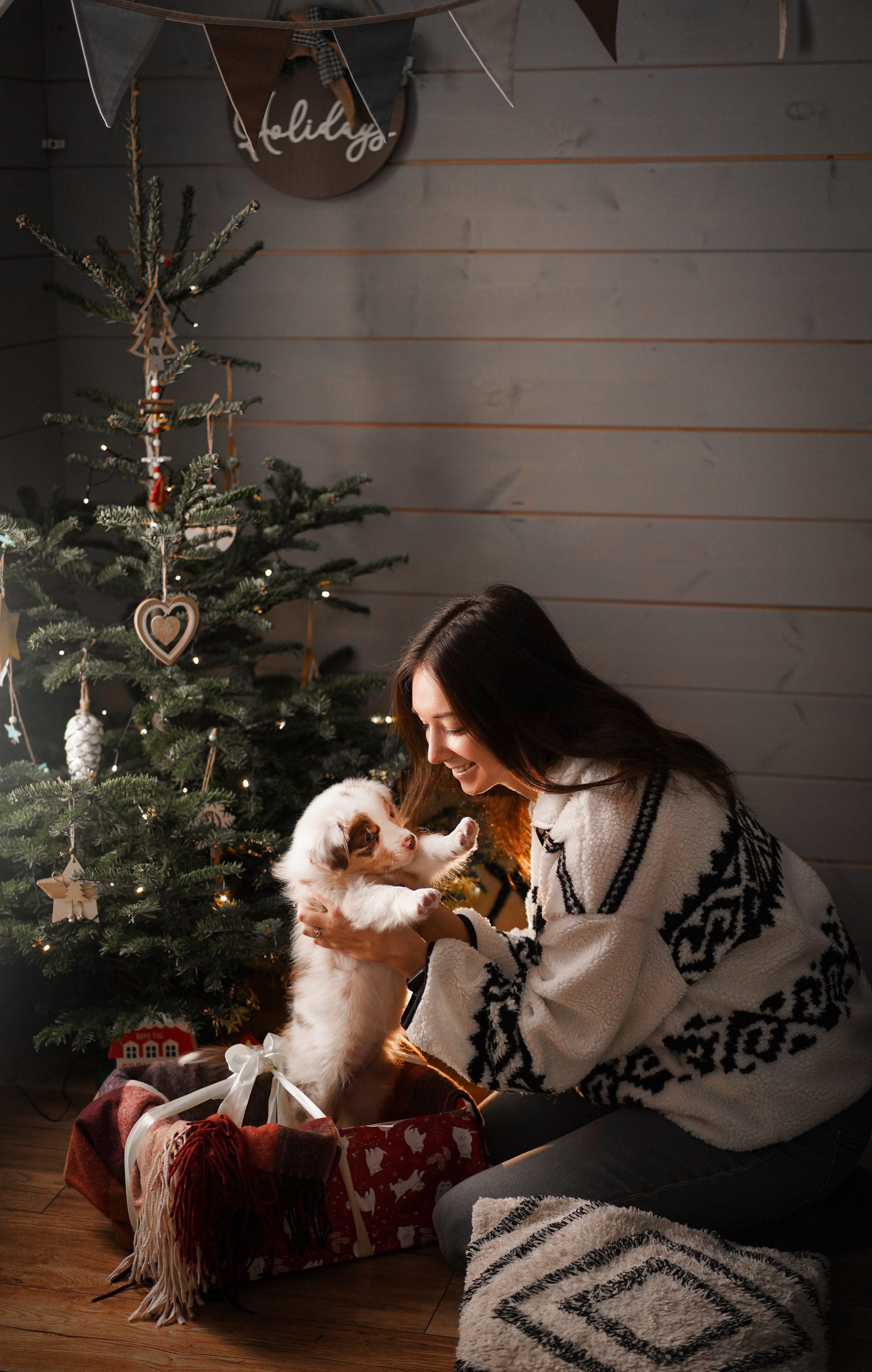 Новый Год с Пандой. Фотограф-анималист в Санкт-Петербурге Яна Мартынова