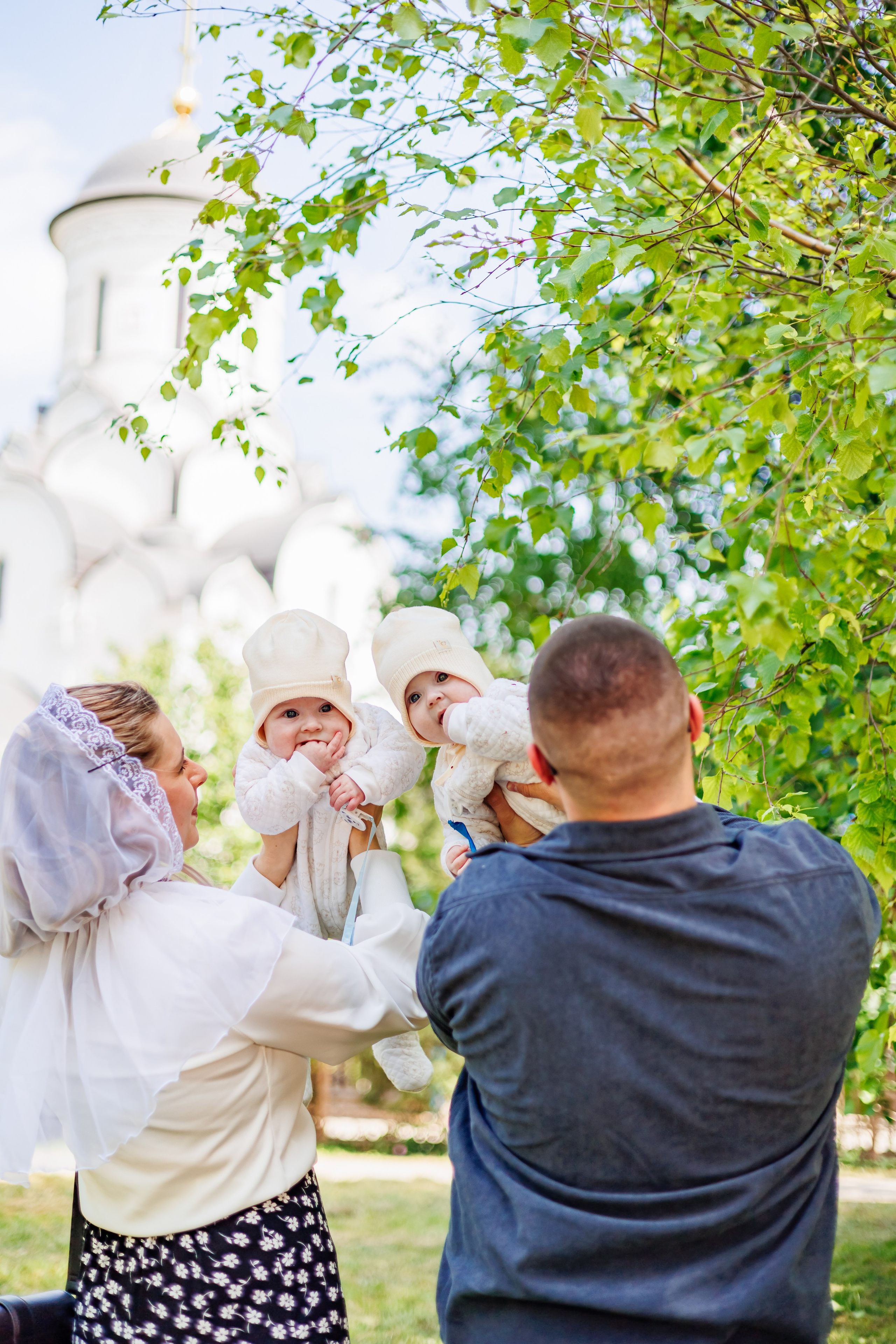 Крещение близняшек. Свадебный и семейный фотограф в Армавире