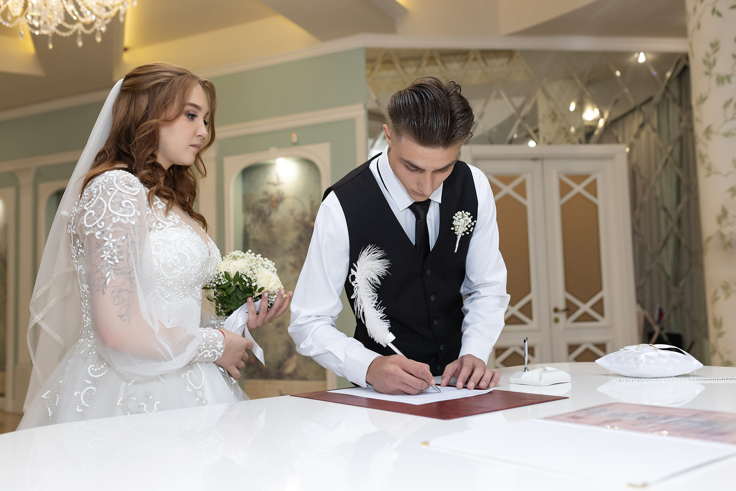 Свадебная фотосессия осенью. Фотограф в Железнодорожном и Балашихе