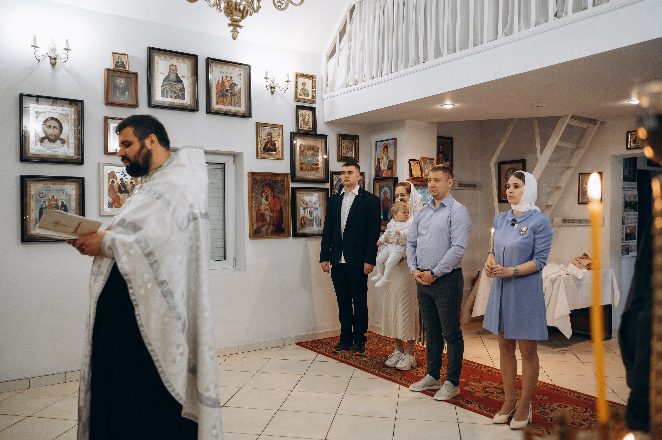 Крещение Таисии (Церковь Рождества Иоанна Крестителя). Семейный фотограф в Минске Дарья Дреко