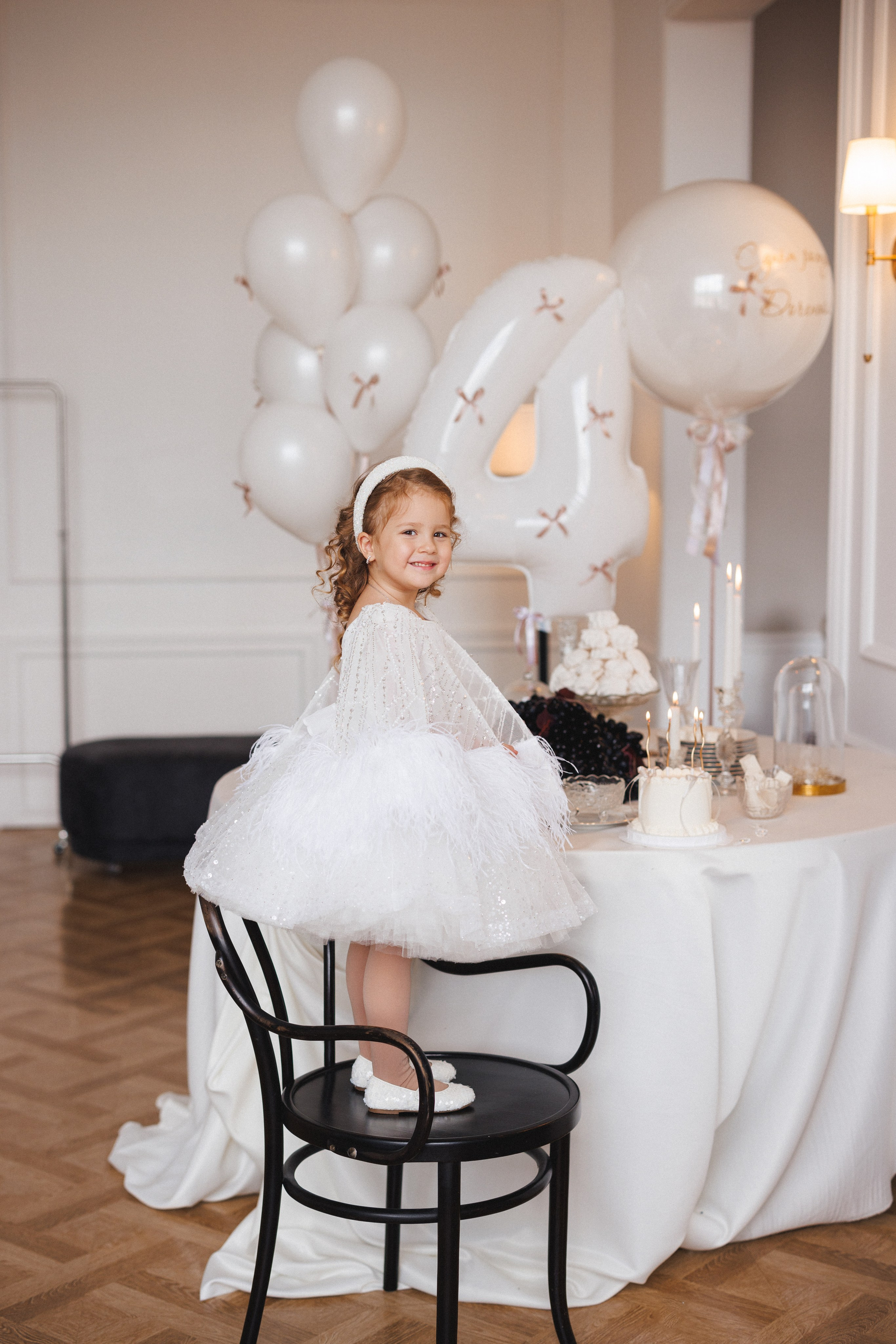 Фотосессия к дню рождения для девочки 4 года. Семейный и детский фотограф в Краснодаре Анна Трашкова