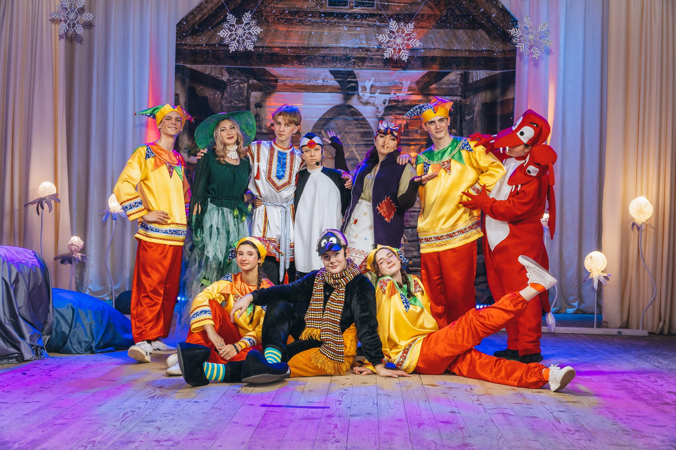 «Сказка о Новом годе и богатыре настоящем». Новотитаровский Дом культуры