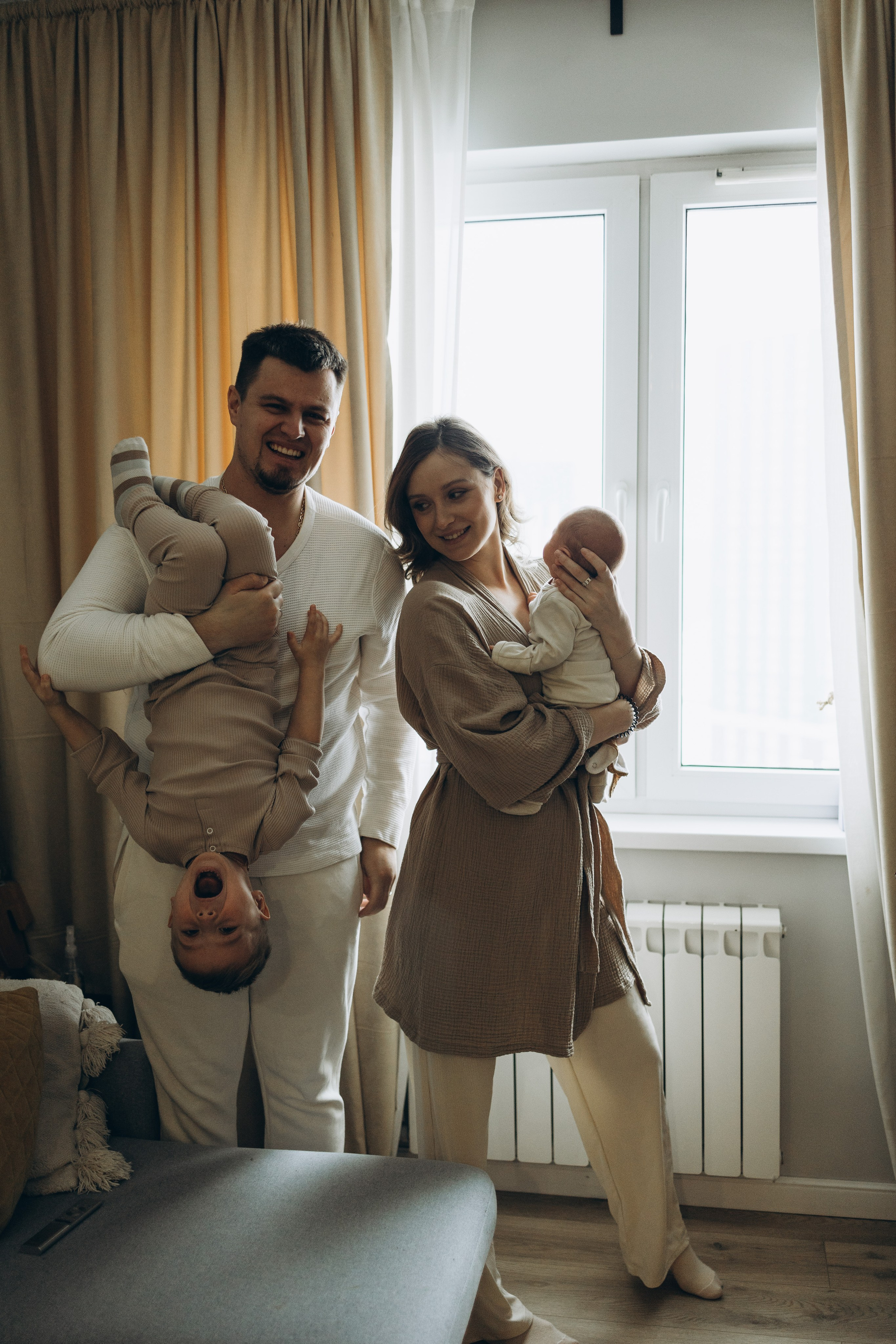 Дарья, Кирилл, Давид и Богдан. Семейный фотограф в Москве Виктория Ястребинская