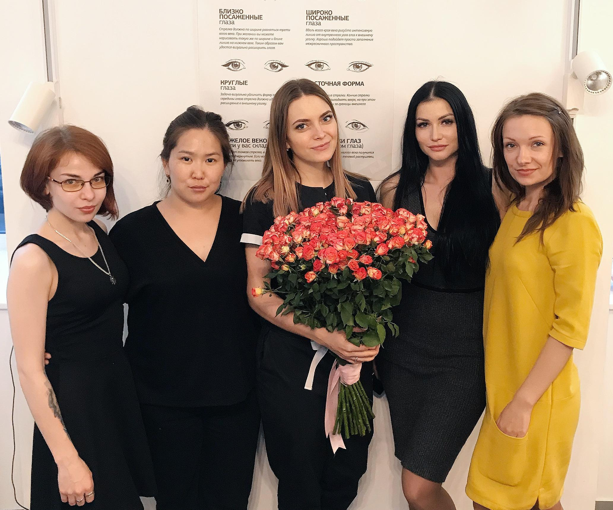 Перманентный макияж век межресничка до и после — курс ПМ SYMMETRY