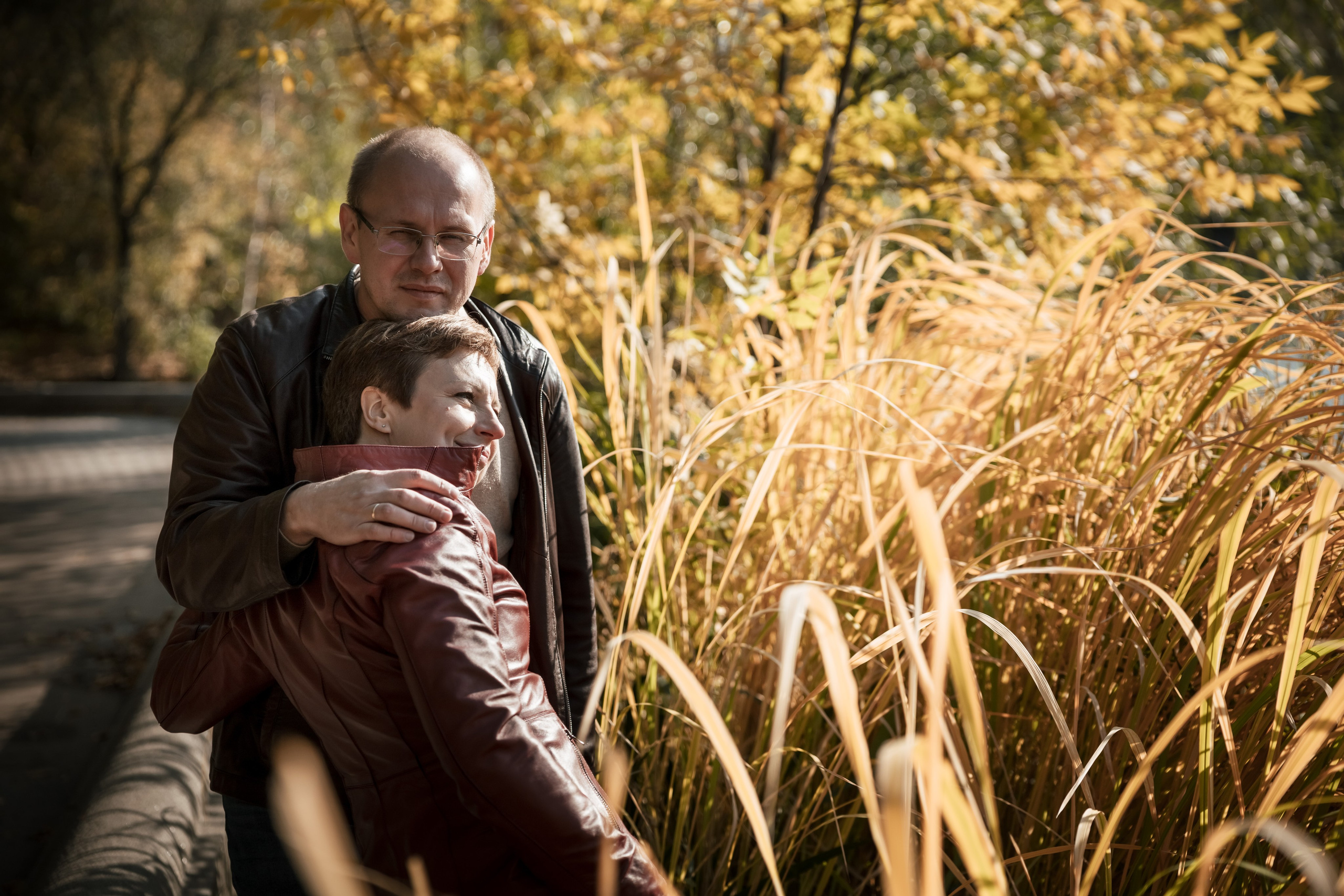 Осенняя прогулка в парке. Фотограф в Москве Мухина Ирина