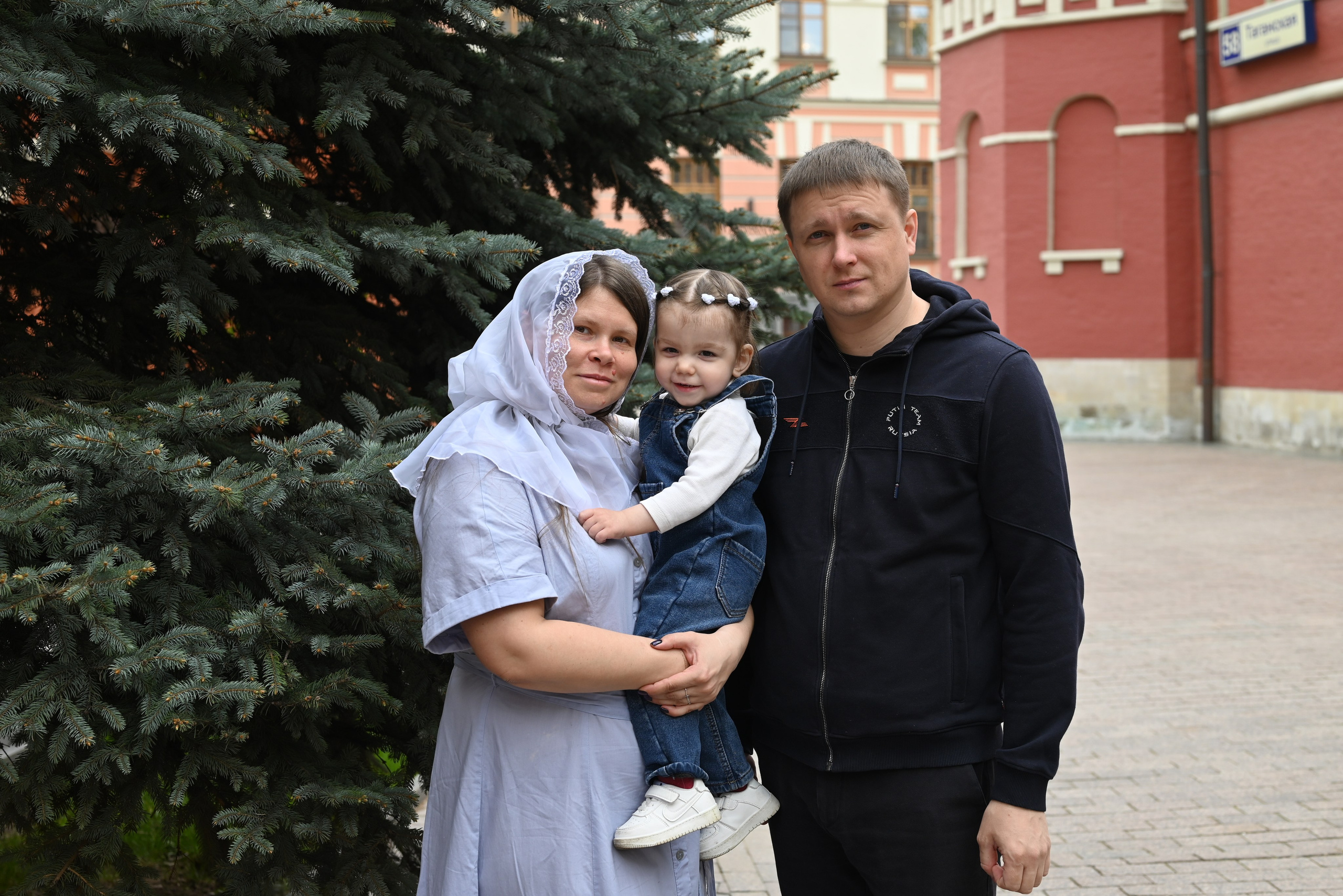 Крещение 7 мая. Семейный и детский фотограф Москва