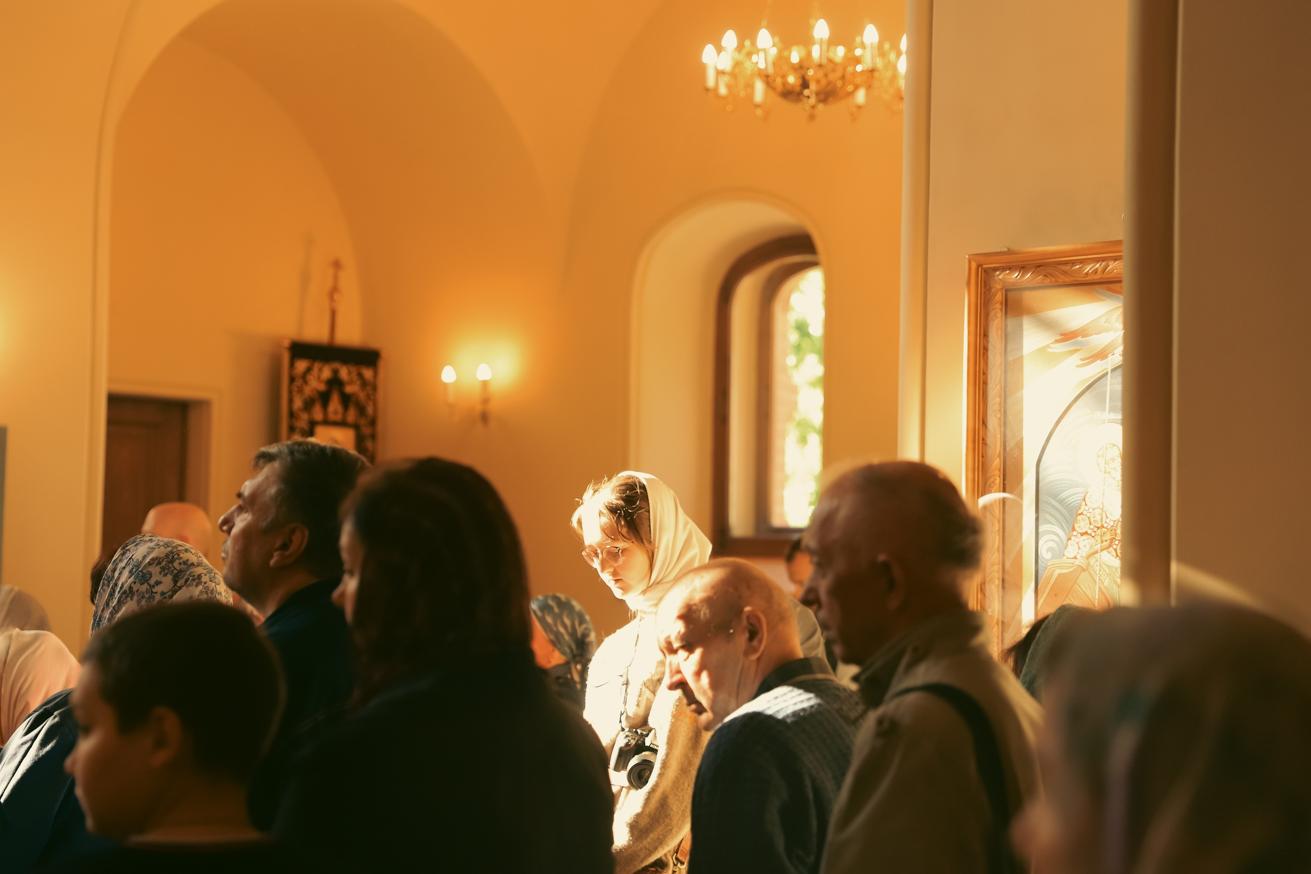 Служба в церкви