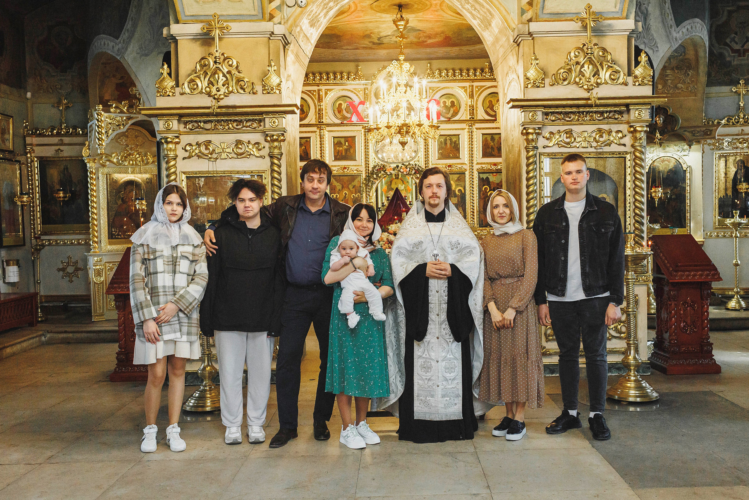 Таинство крещения в Люберцах и Москве. Фотограф в Москве и Люберцах Анна Ушакова