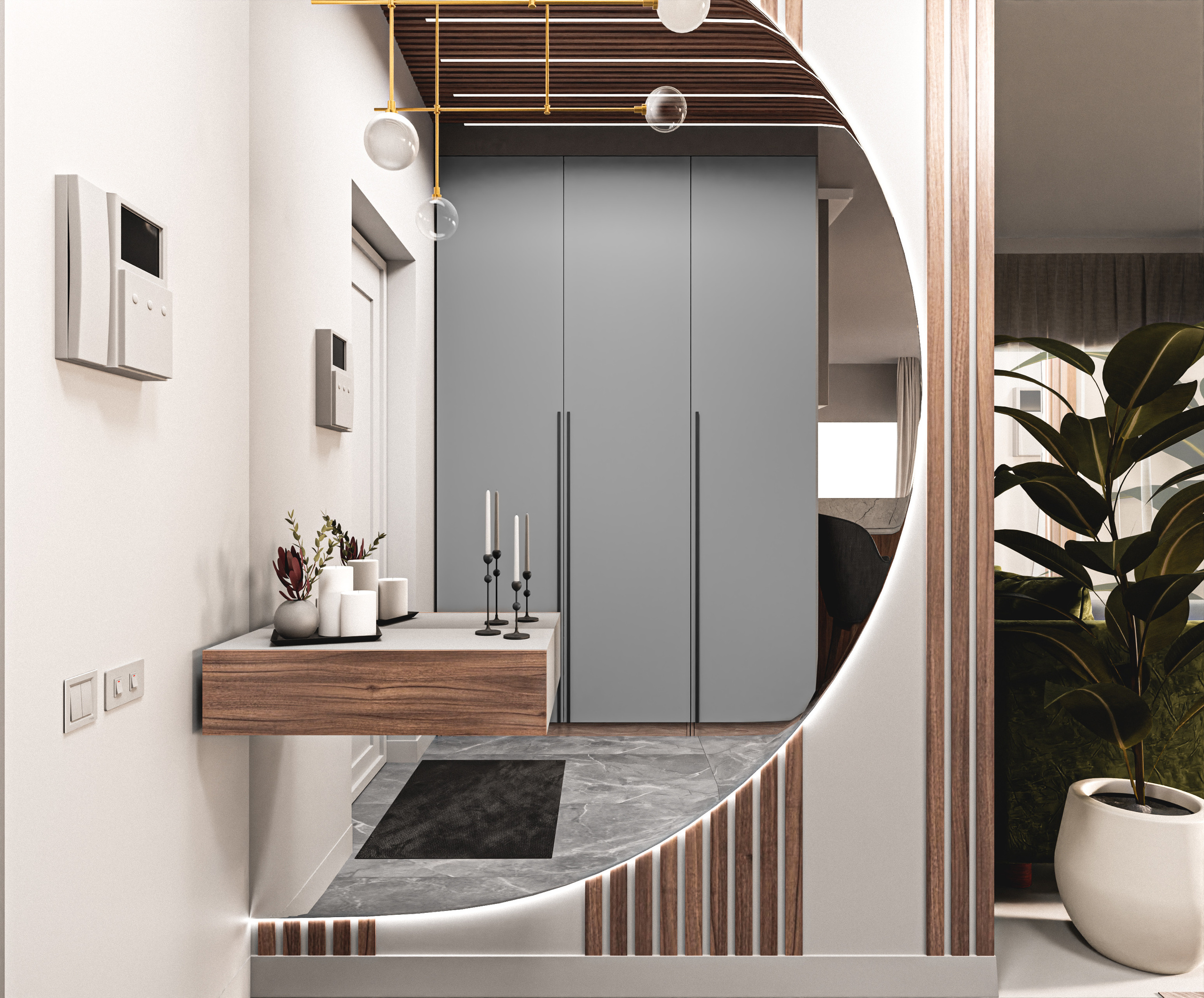 Viz.Diz/06 Arnika — 12 м². Студия дизайна интерьера — ODS.studio