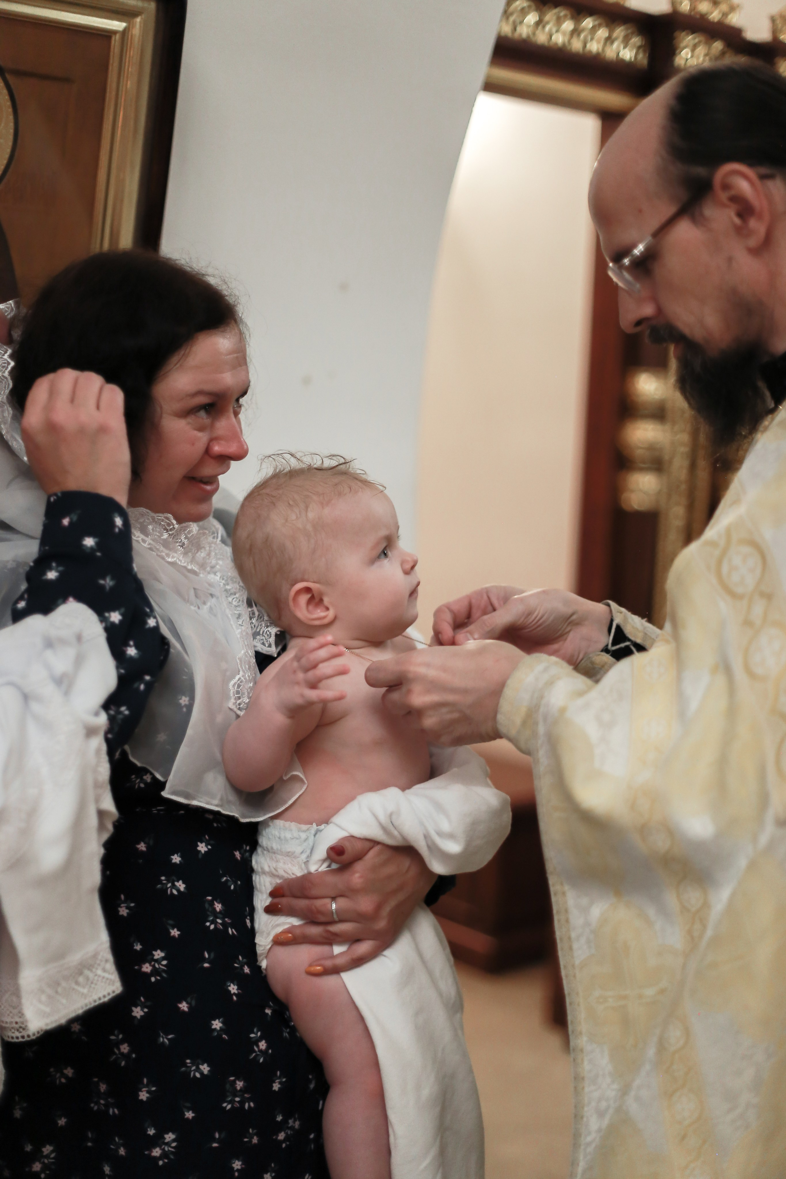 Крещение Машеньки. Храм Живоначальной Троицы в Останкино. Антонина Морозова, профессиональный семейный фотограф видеограф