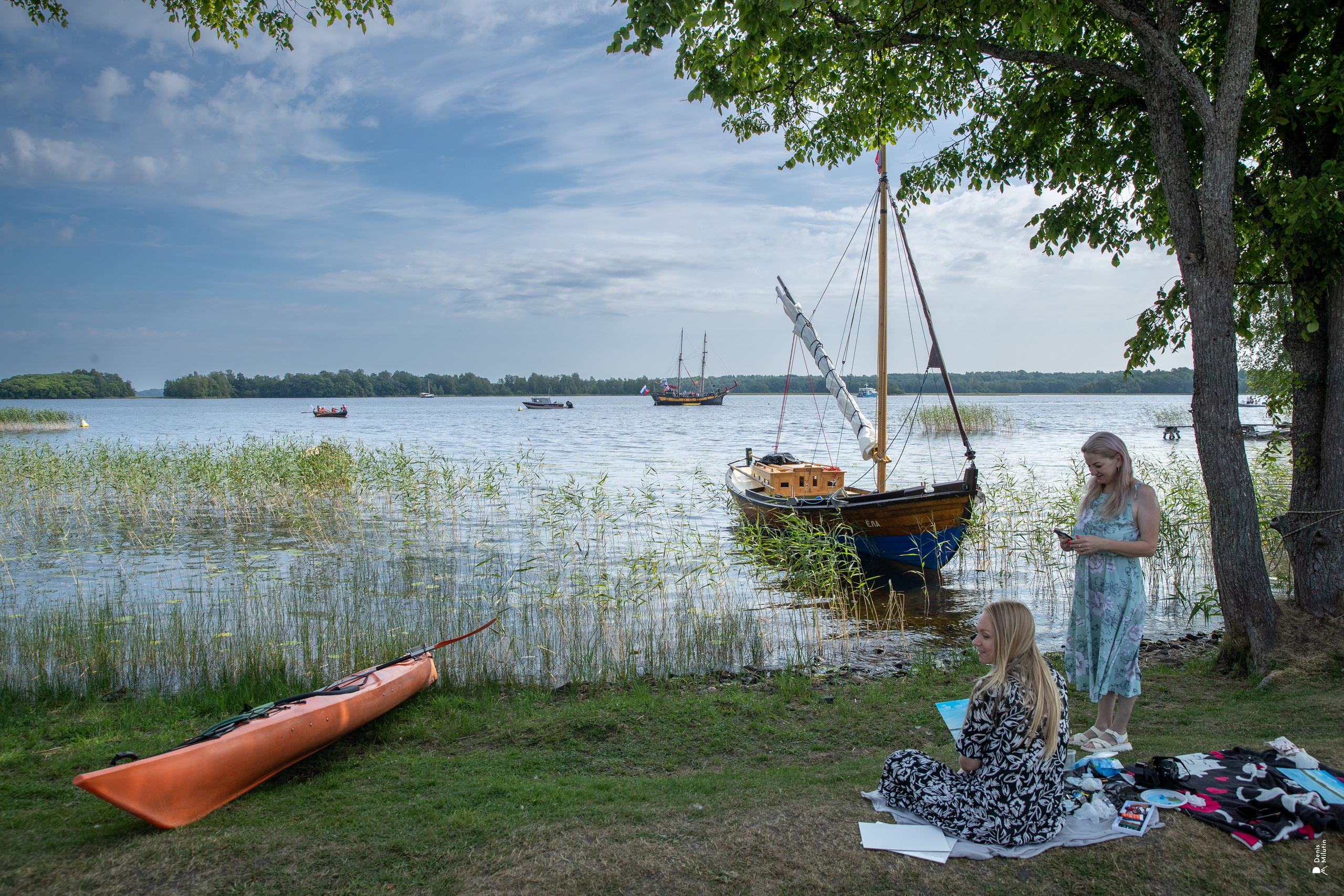 Кижская регата 2025. Портретный фотограф Денис Милютин