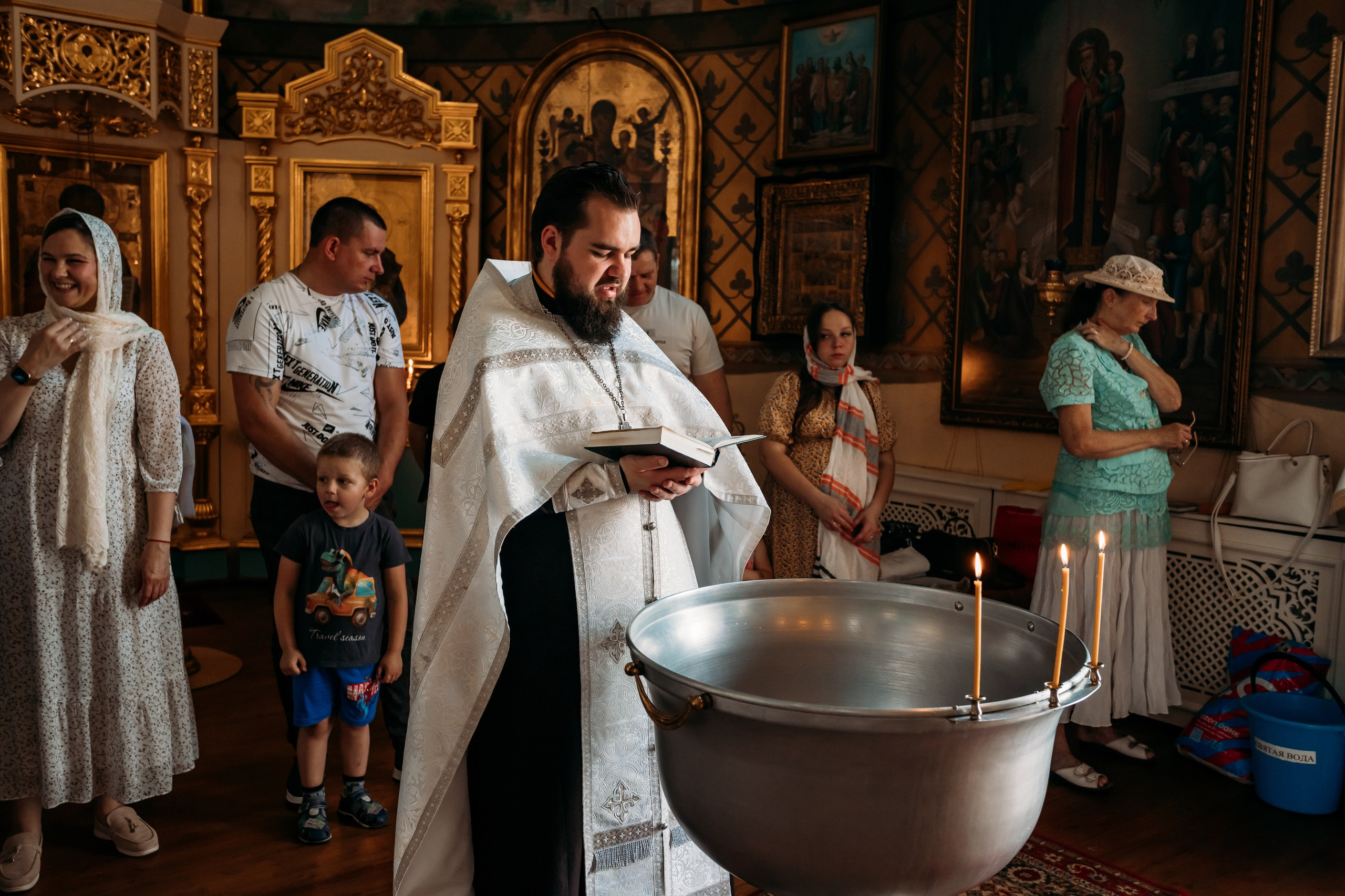 Крестины в церкви. Фотограф в Ставрополе Евгений Наглянцев